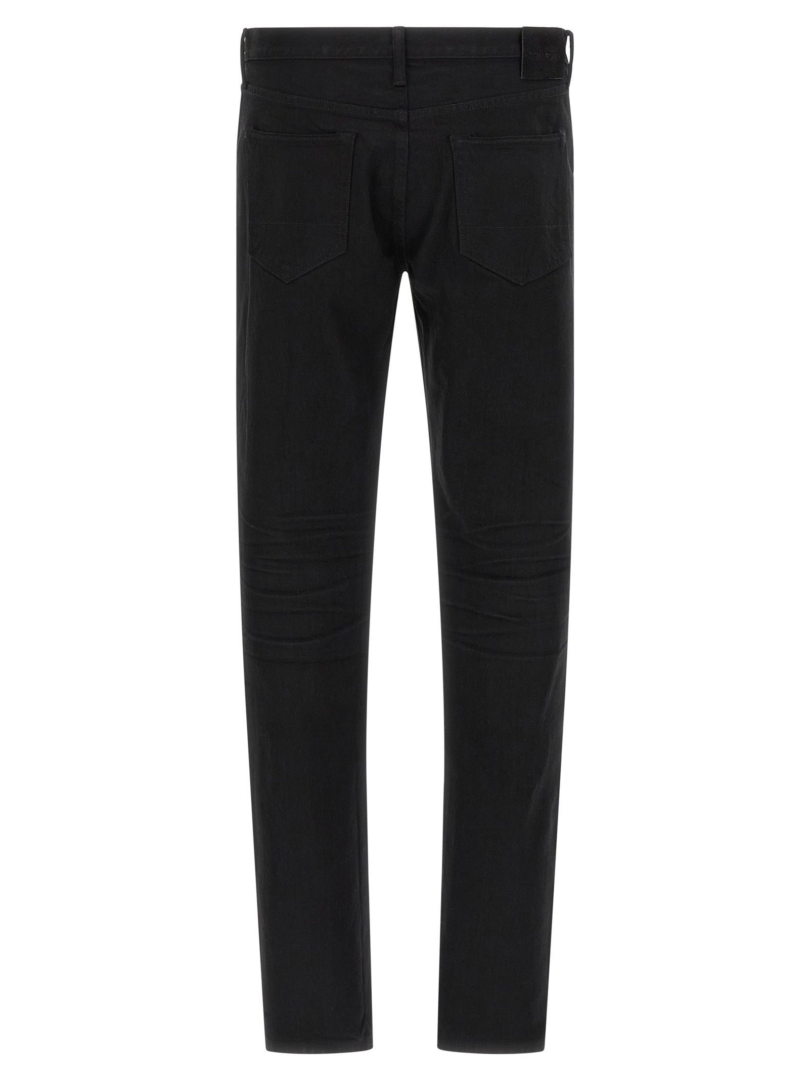 Cotton Straight-Leg Men's Jeans - Tom Ford - Modalova