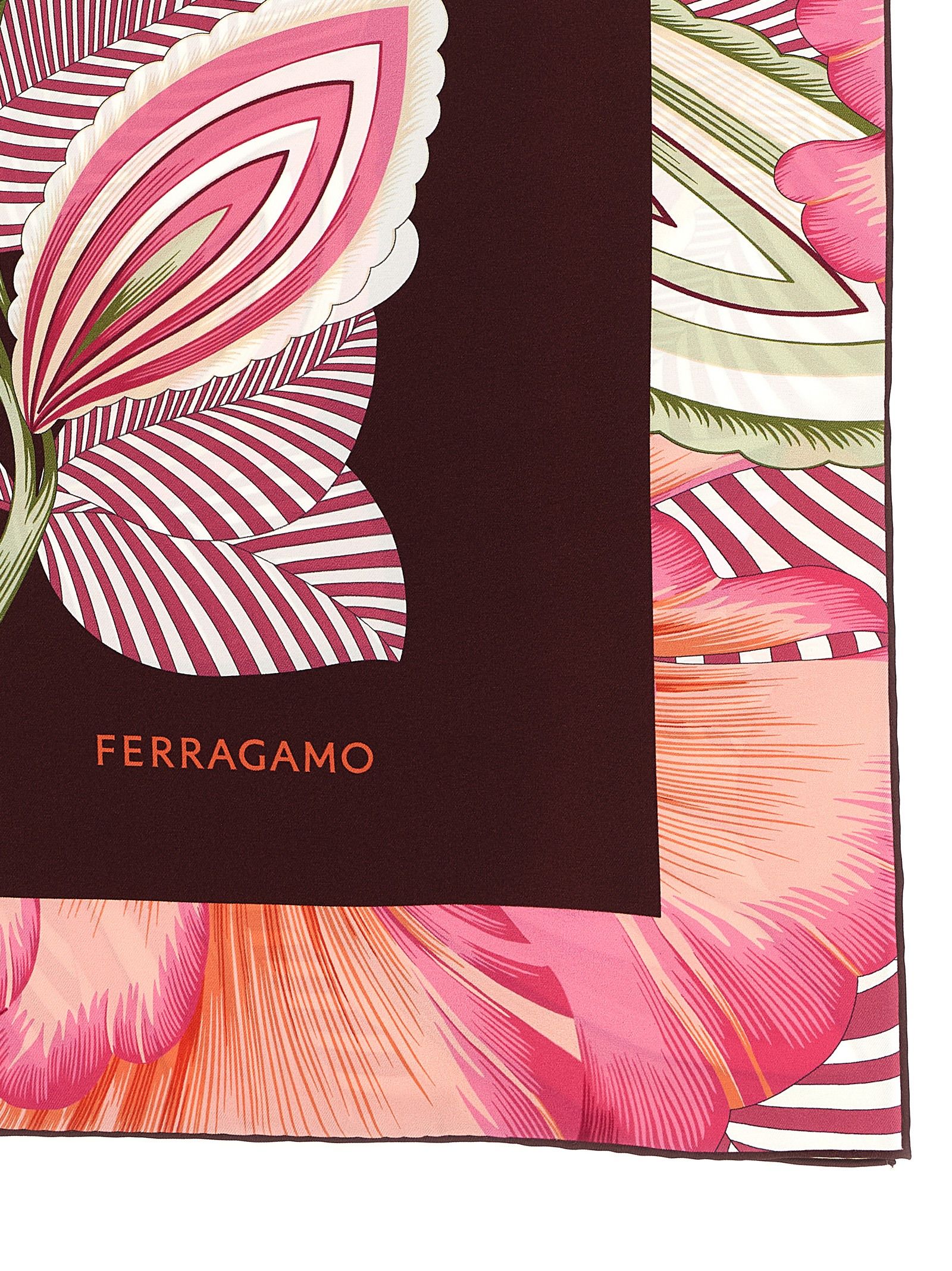 Silk Women's Scarf - Ferragamo - Modalova