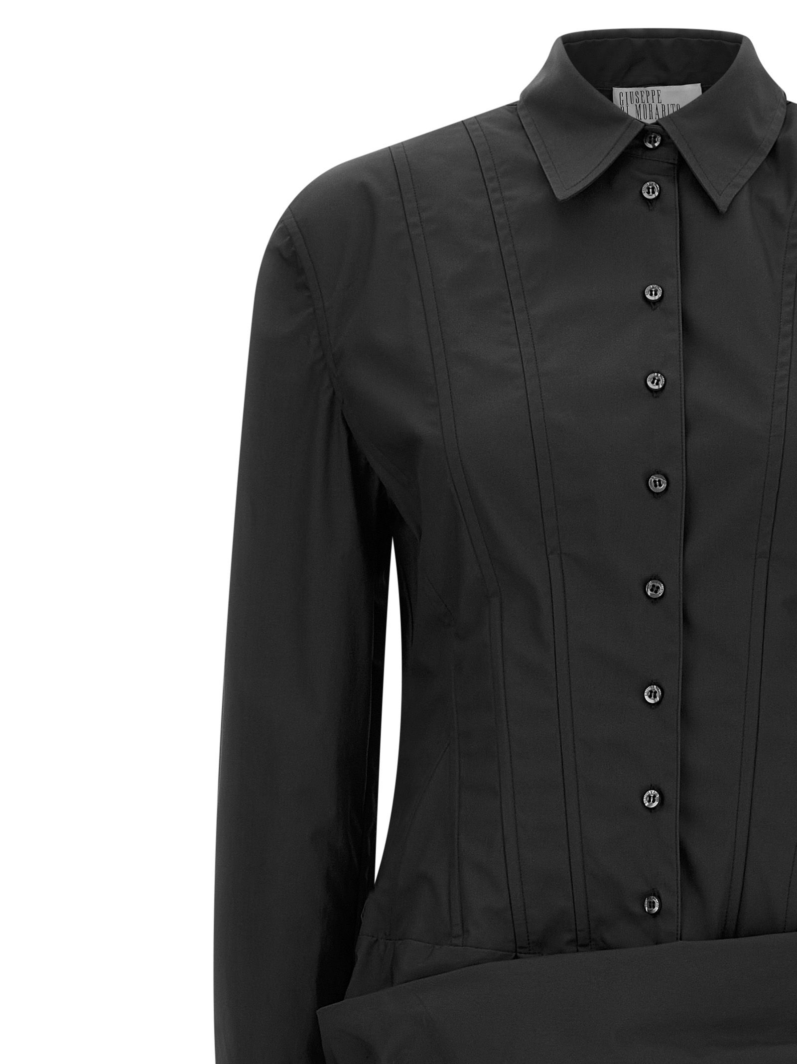 Cotton Short Women's Dress - Giuseppe Di Morabito - Modalova