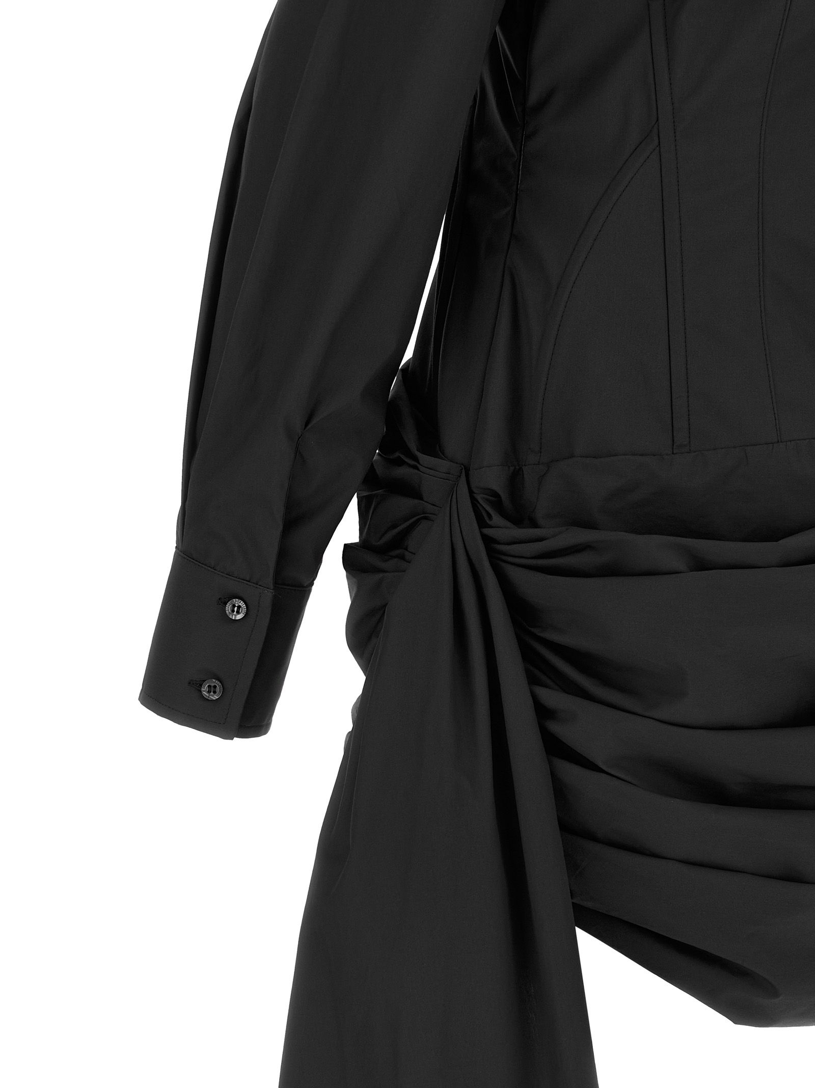 Cotton Short Women's Dress - Giuseppe Di Morabito - Modalova