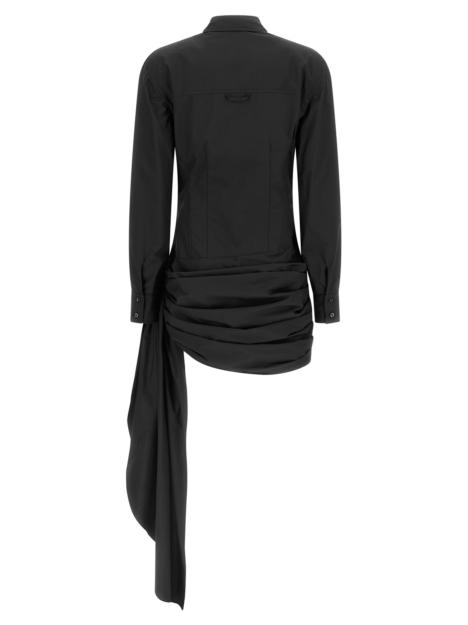 Cotton Short Women's Dress - Giuseppe Di Morabito - Modalova