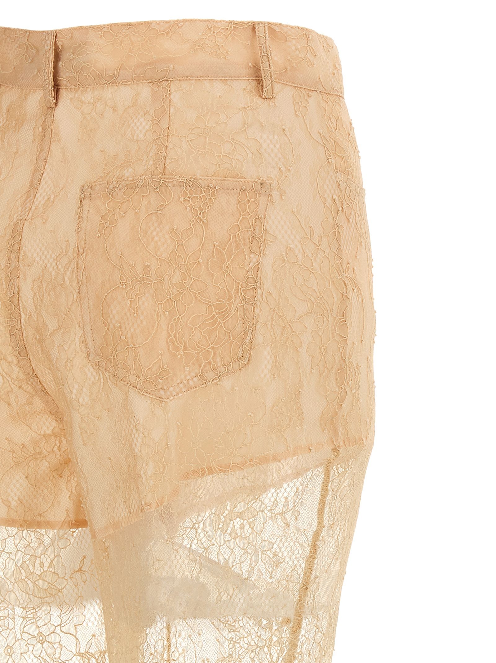 Polyamide Flared Women's Pants - Giuseppe Di Morabito - Modalova