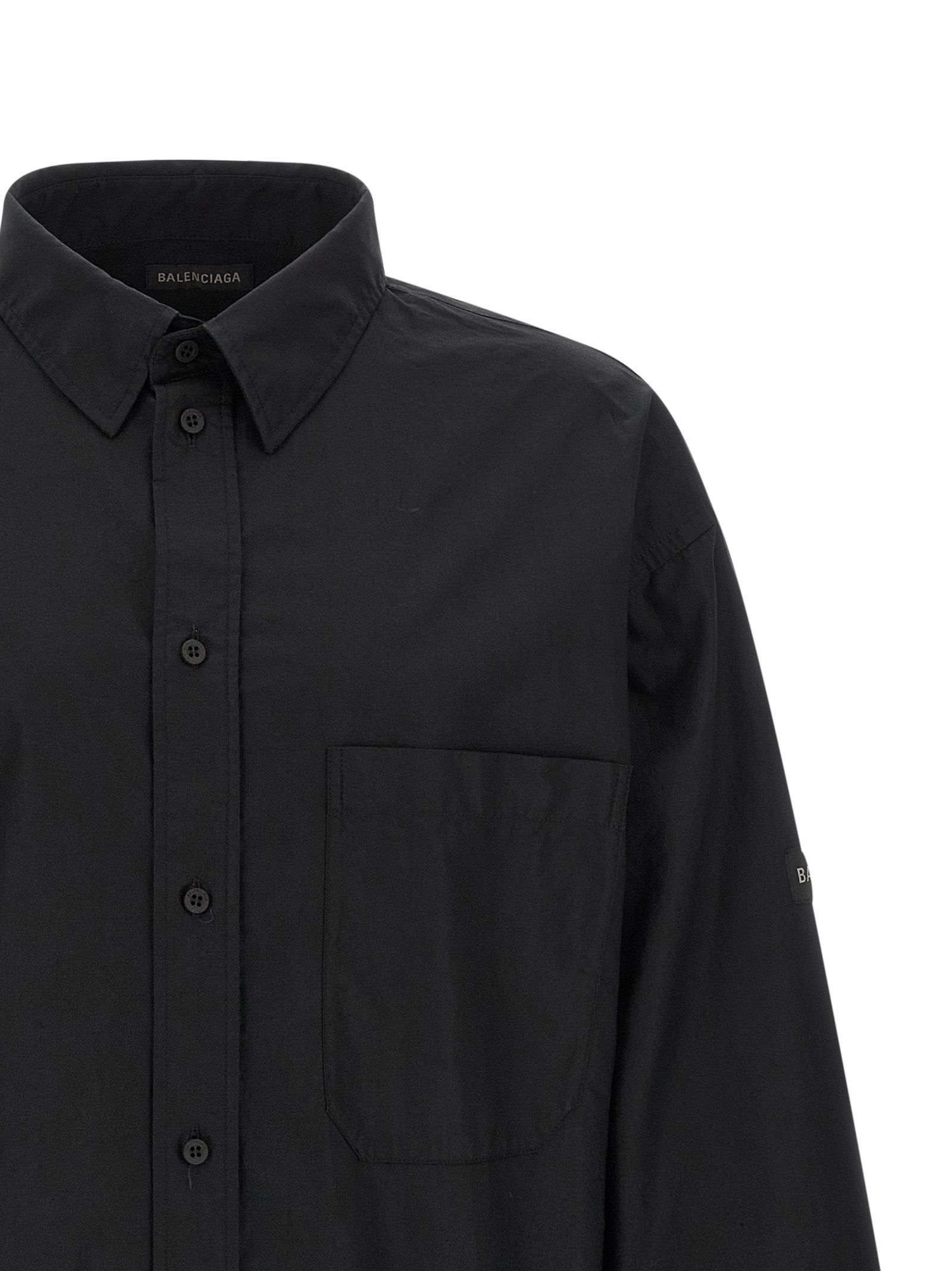 Cotton Men's Blouse - Balenciaga - Modalova