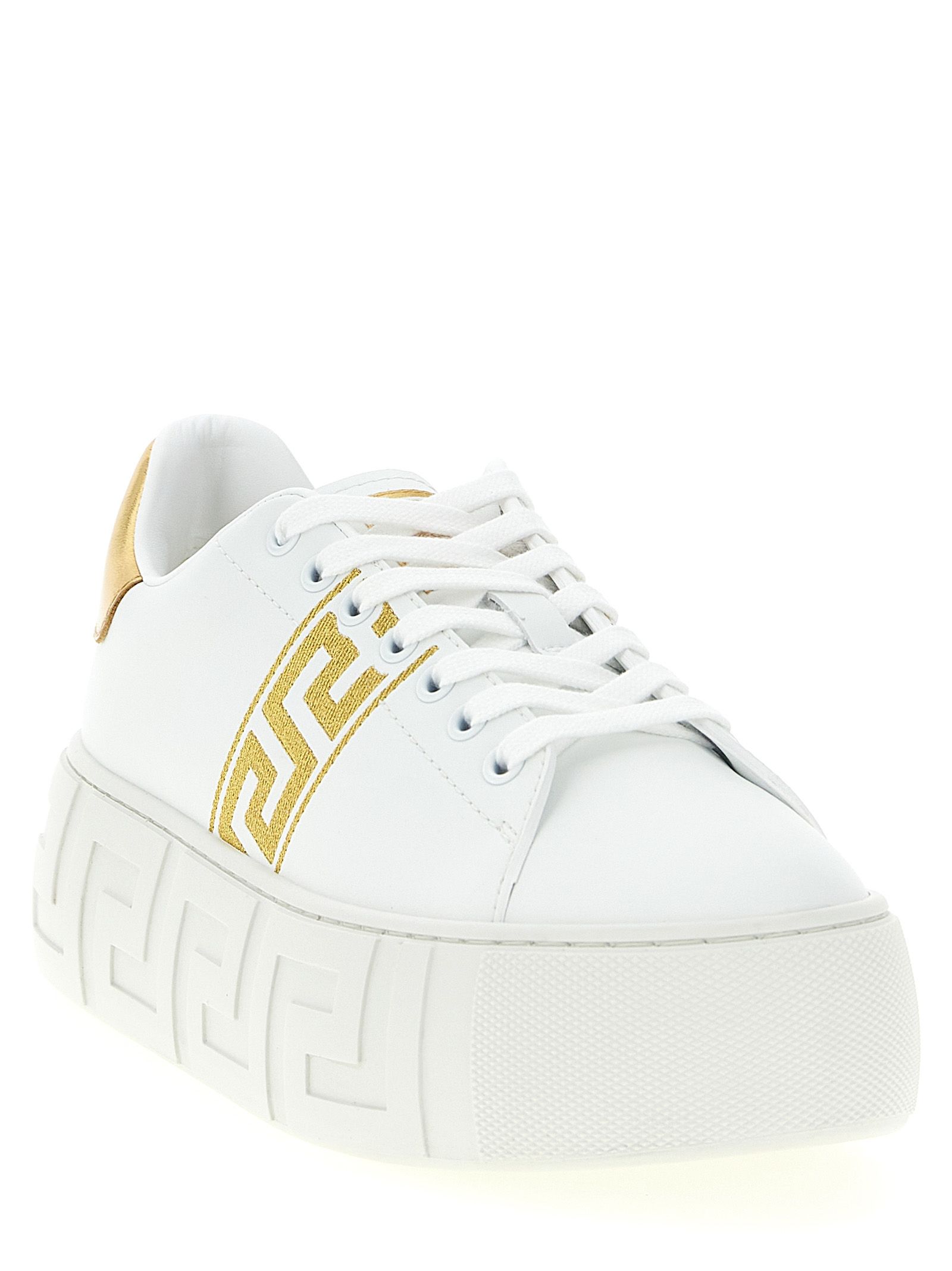 Nylon Platform Women's Sneakers - Versace - Modalova
