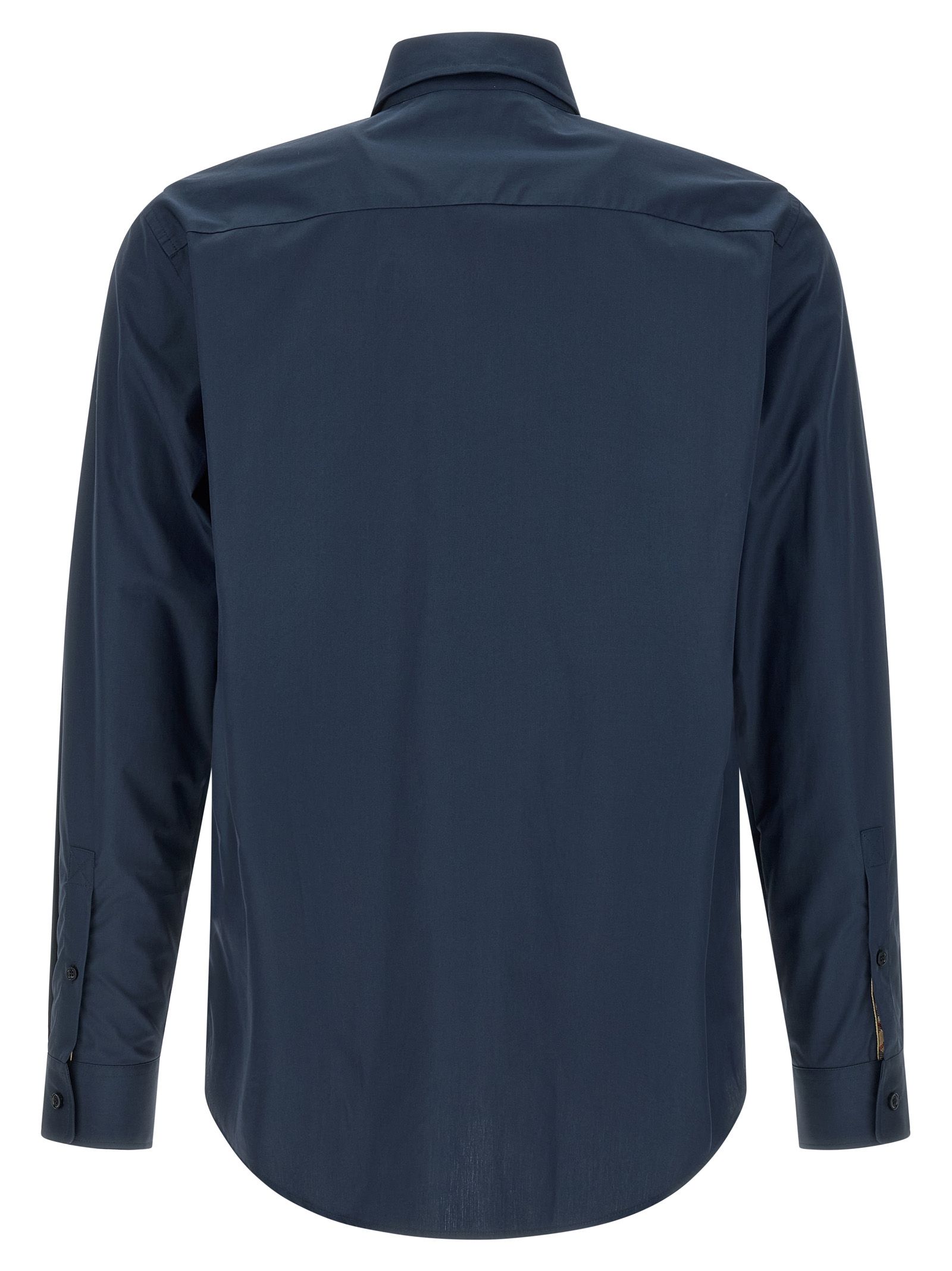 Burberry Blue Cotton Men's Blouse - Burberry - Modalova