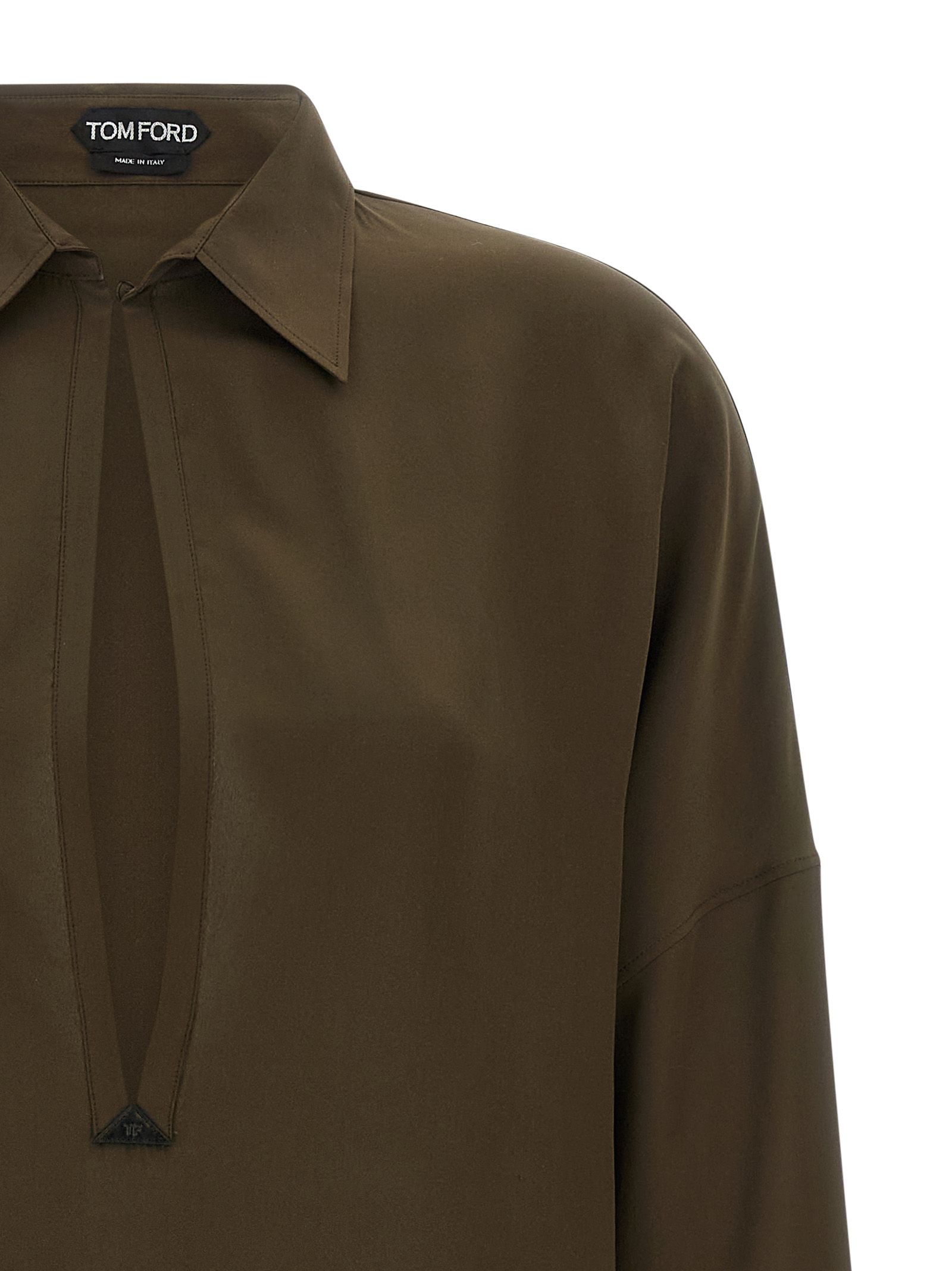 Silk Midi Women's Dress - Tom Ford - Modalova