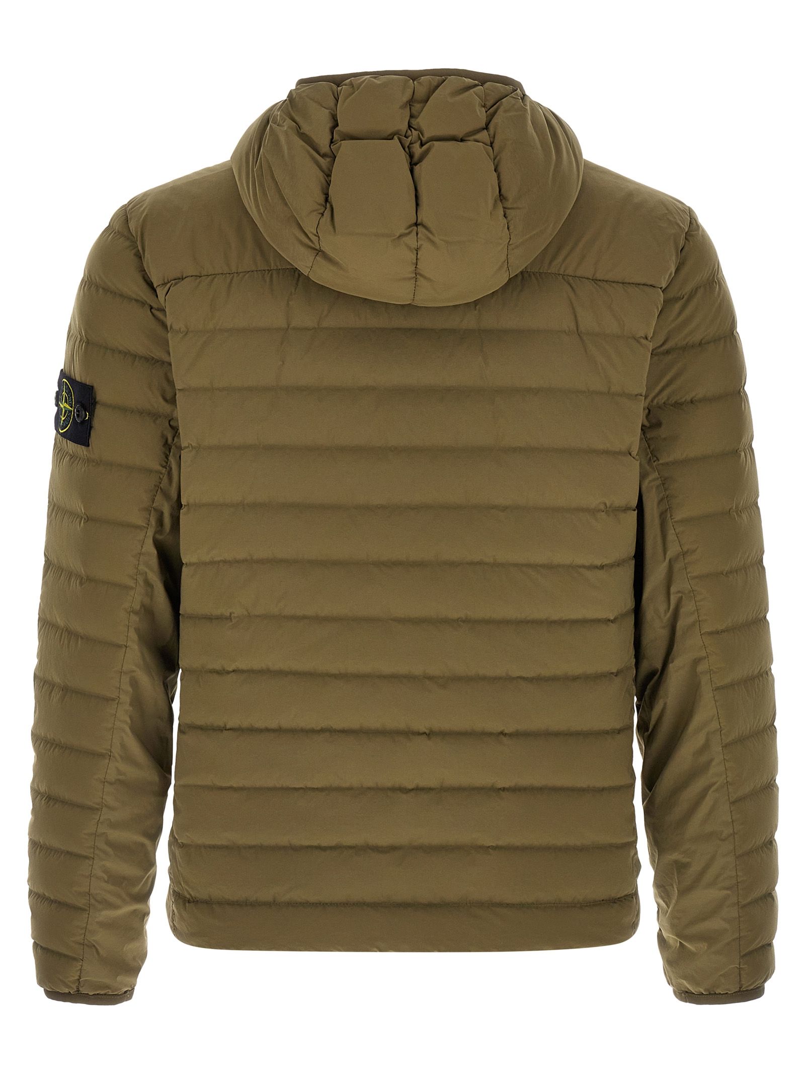 Polyamide Full-Length Men's Jacket - Stone Island - Modalova