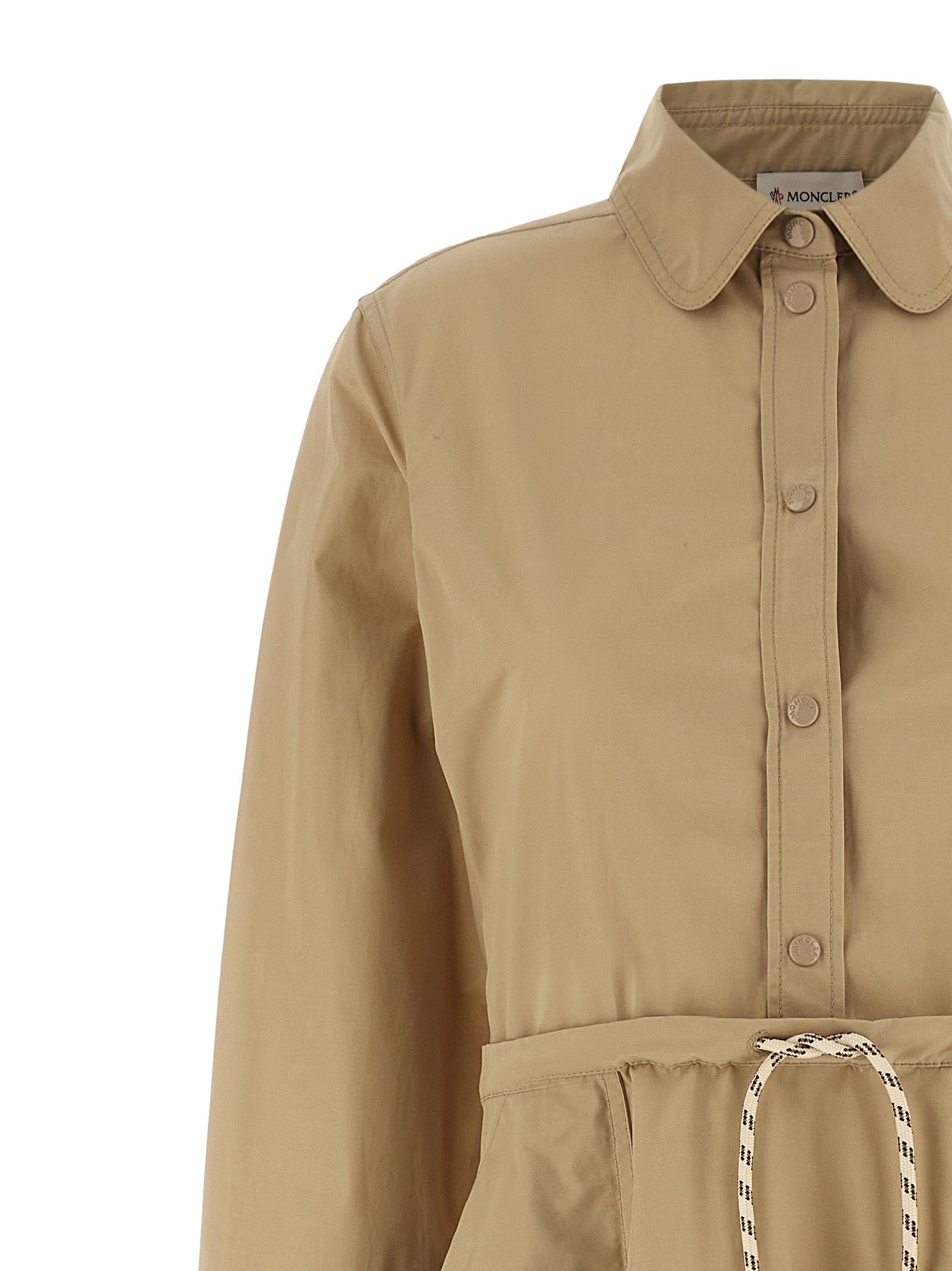 Polyester Long Women's Dress - Moncler - Modalova