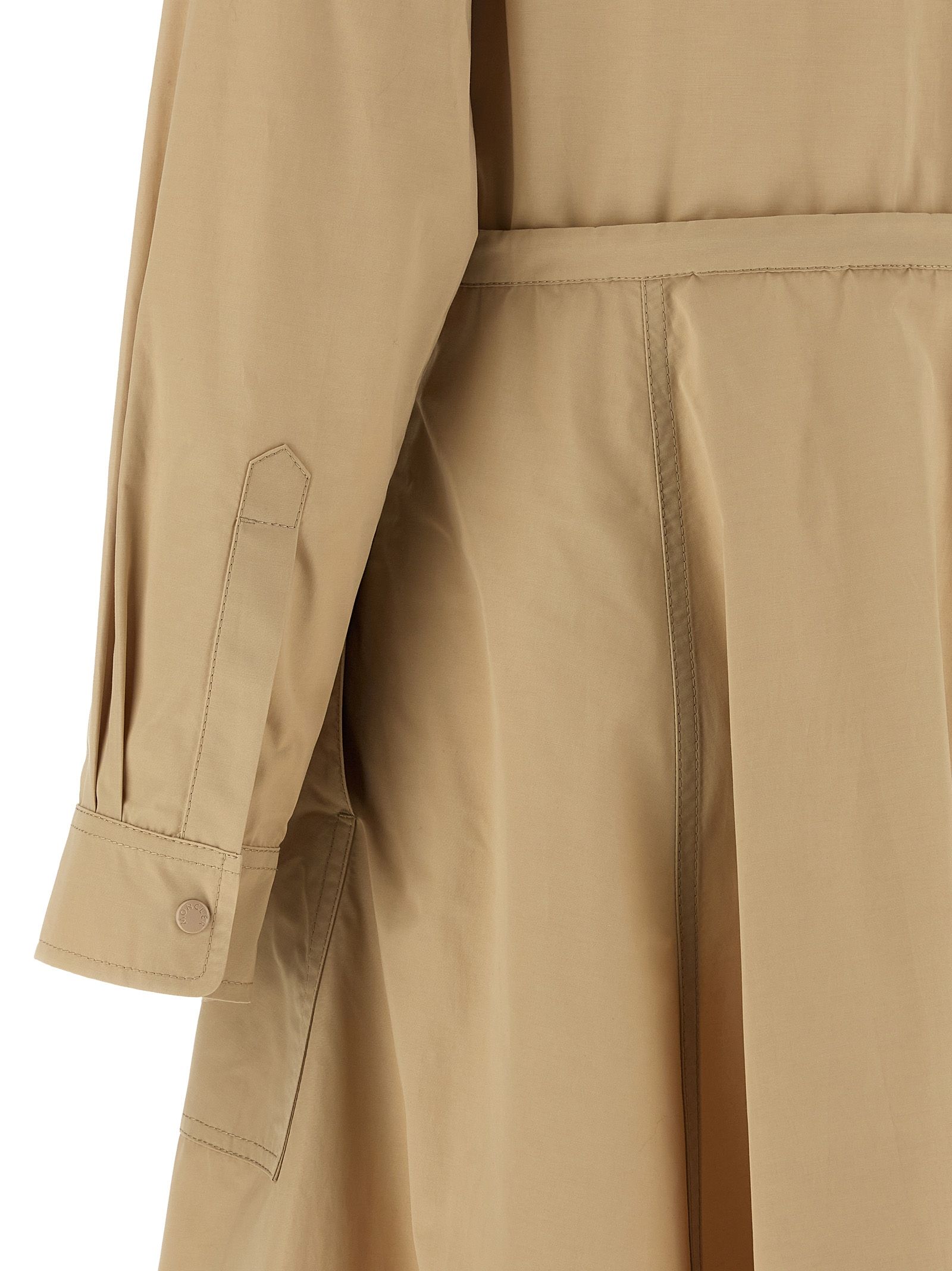 Polyester Long Women's Dress - Moncler - Modalova