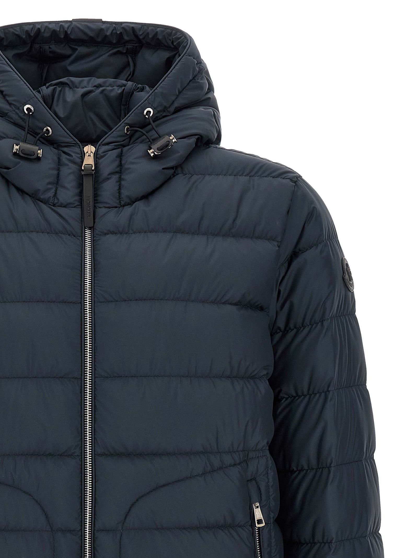 Polyester Full-Length Men's Jacket - Moncler - Modalova