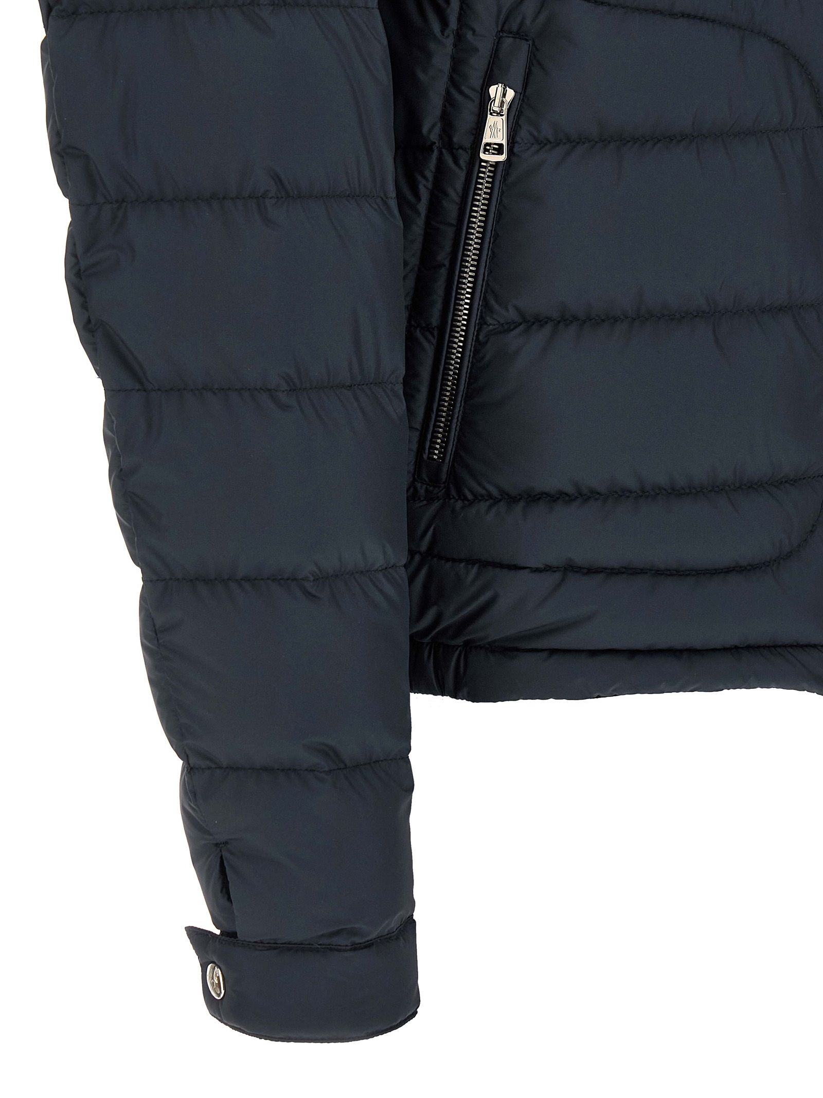 Polyester Full-Length Men's Jacket - Moncler - Modalova