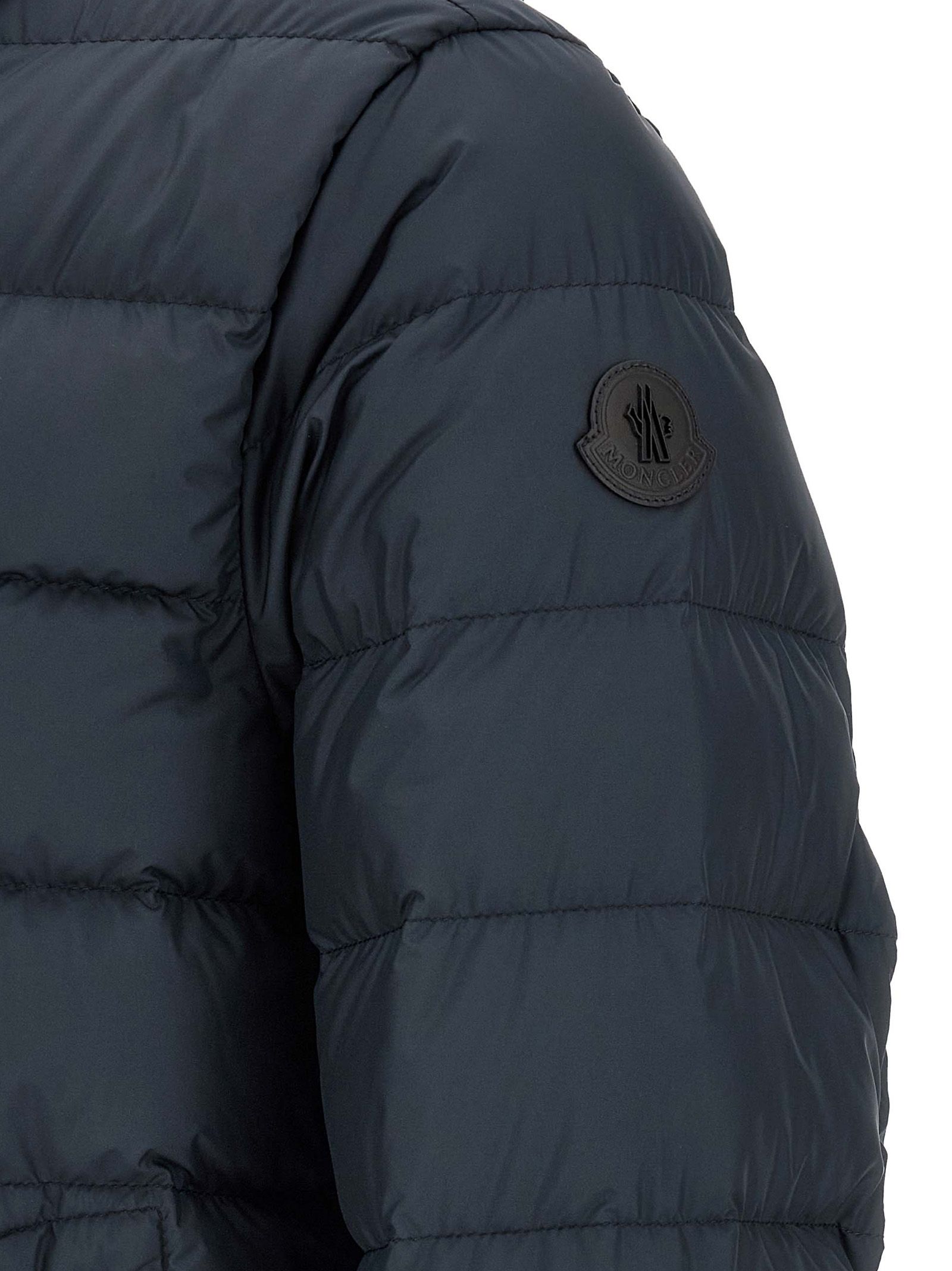Polyester Full-Length Men's Jacket - Moncler - Modalova