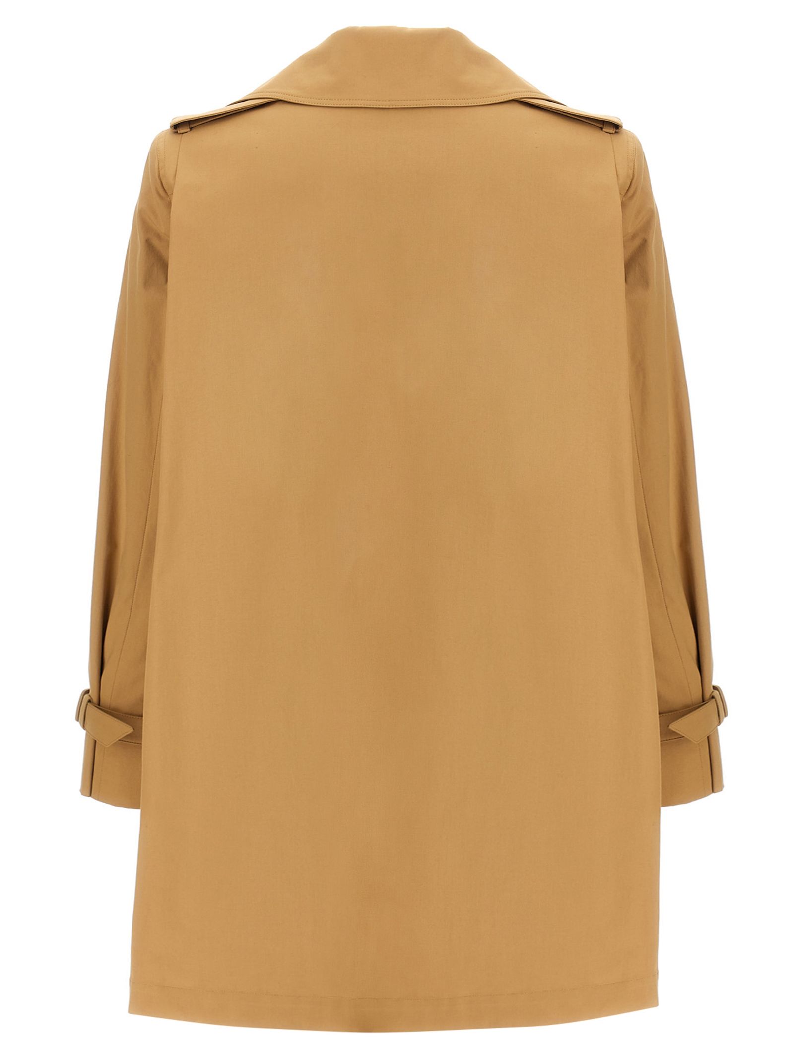 Max Mara Brown Cotton Women's Coat - Max Mara - Modalova