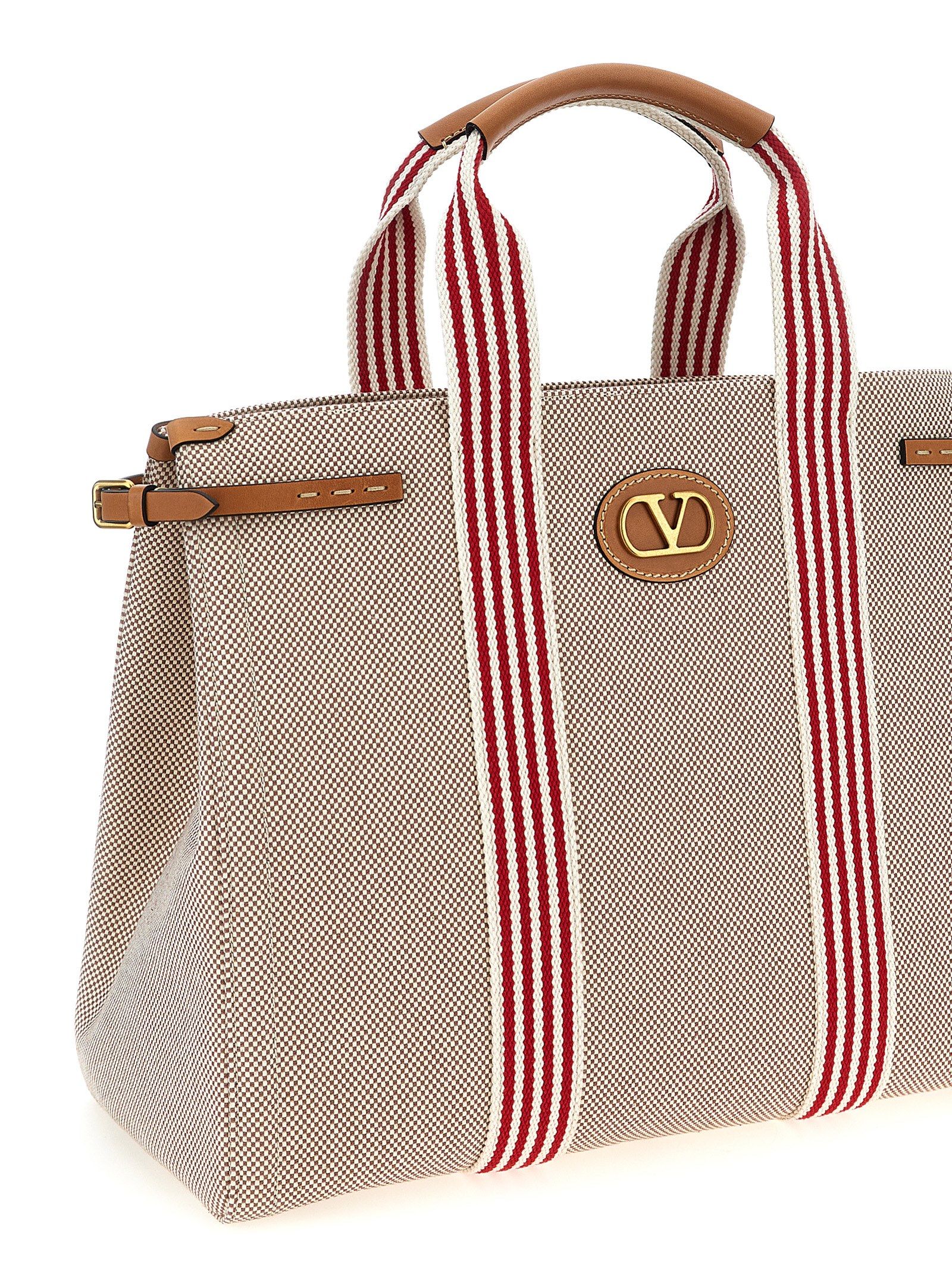 Cotton Men's Handbag - Valentino Garavani - Modalova
