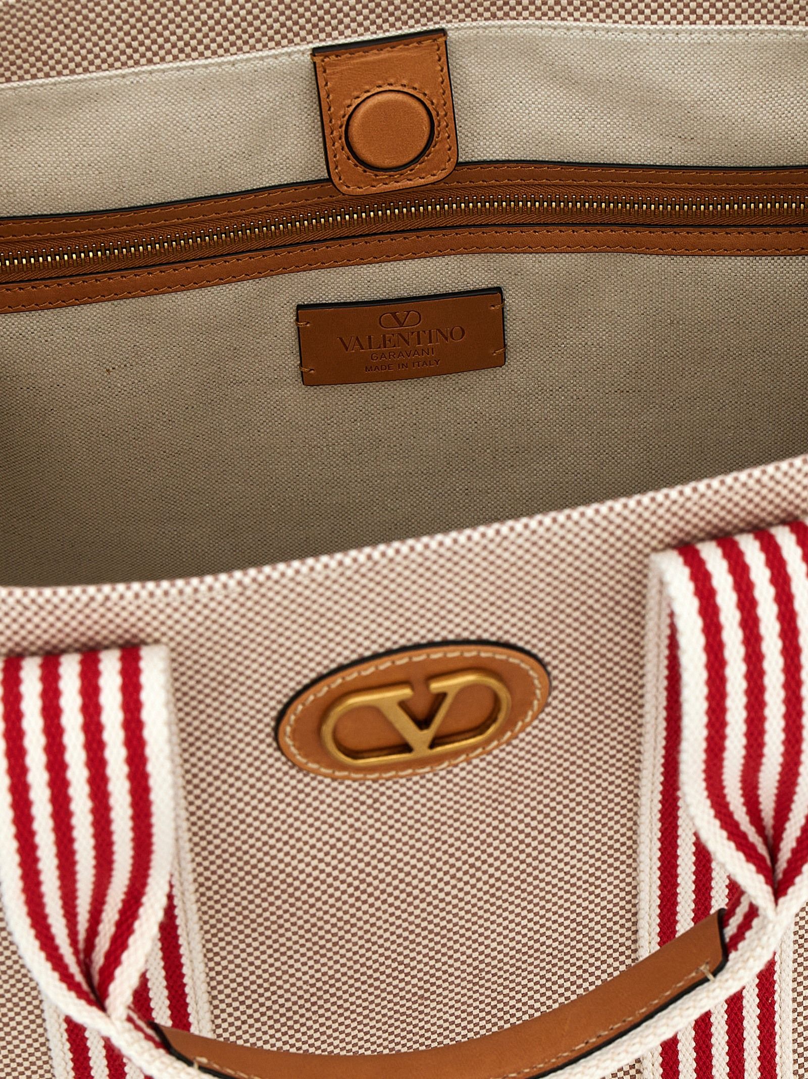 Cotton Men's Handbag - Valentino Garavani - Modalova