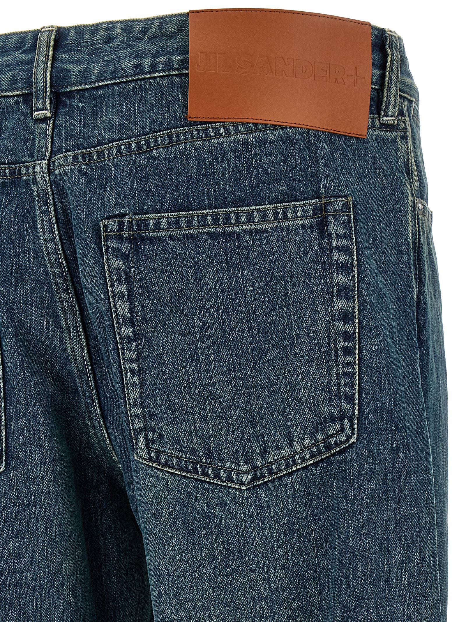 Cotton Straight-Leg Men's Jeans - Jil Sander - Modalova