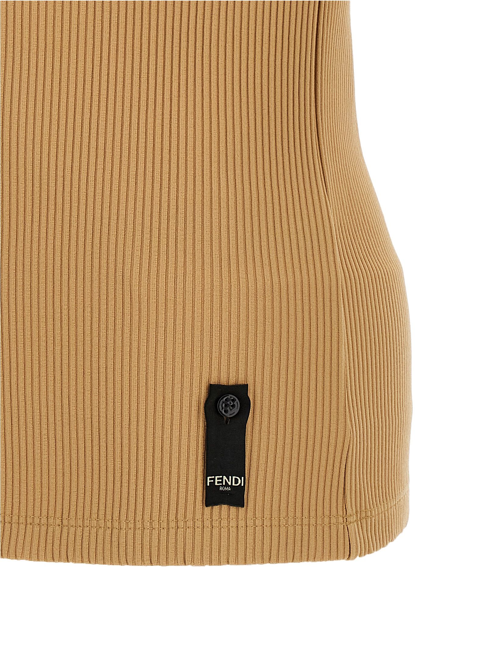 Polyamide Tank Men's Tops - Fendi - Modalova
