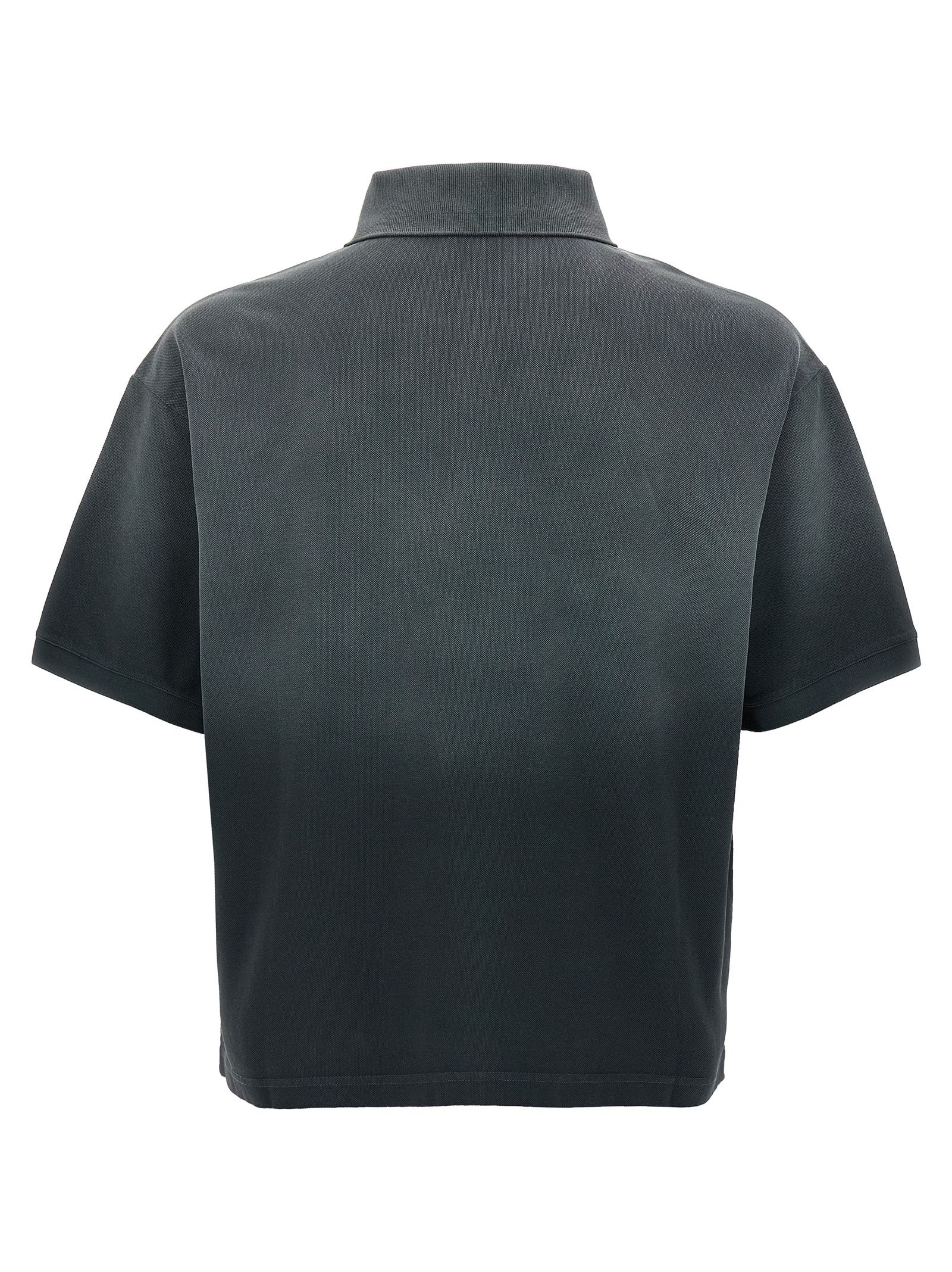 Cotton Polo Men's Shirt - Alexander McQueen - Modalova