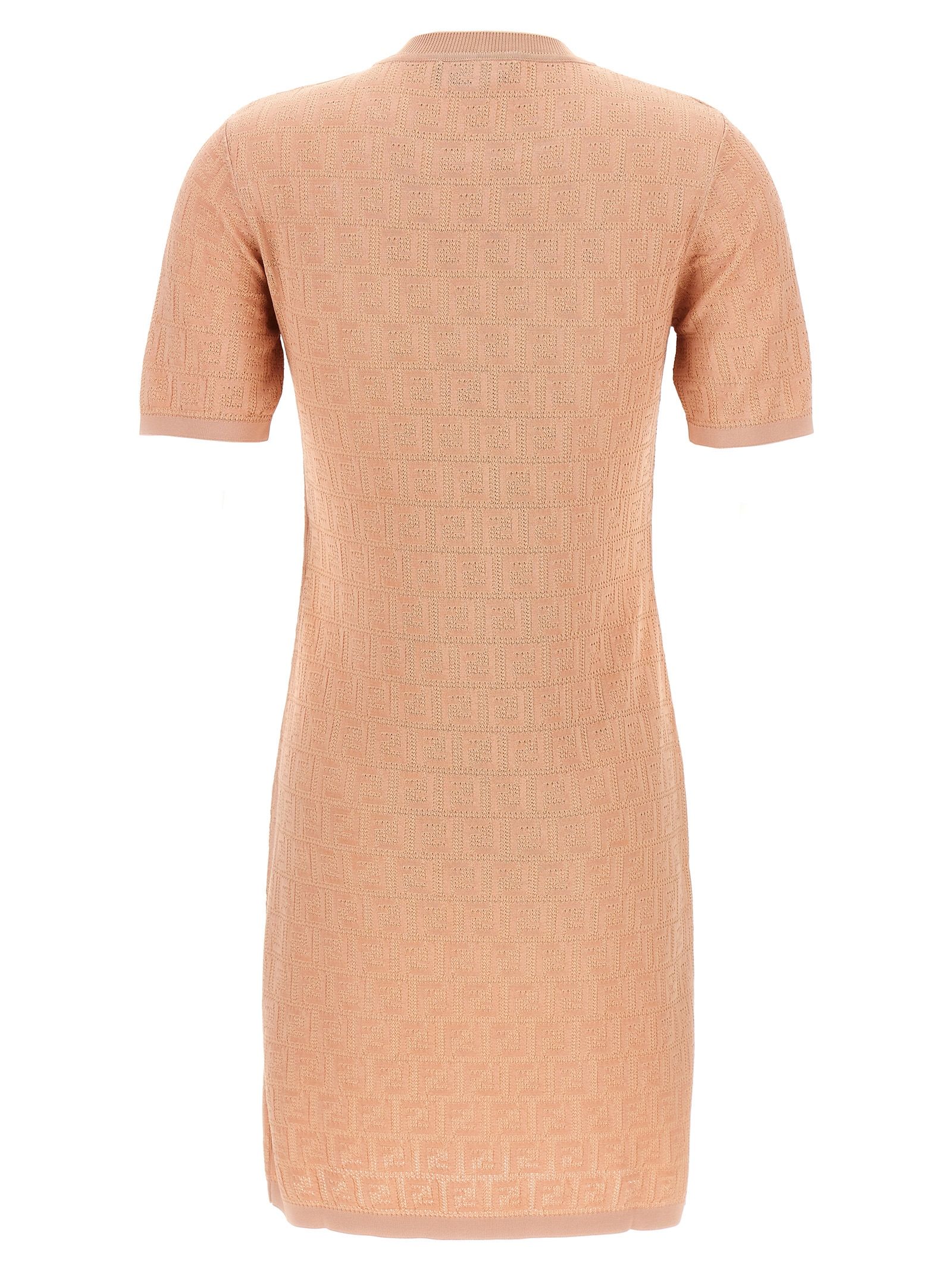 Cotton Short Women's Dress - Fendi - Modalova
