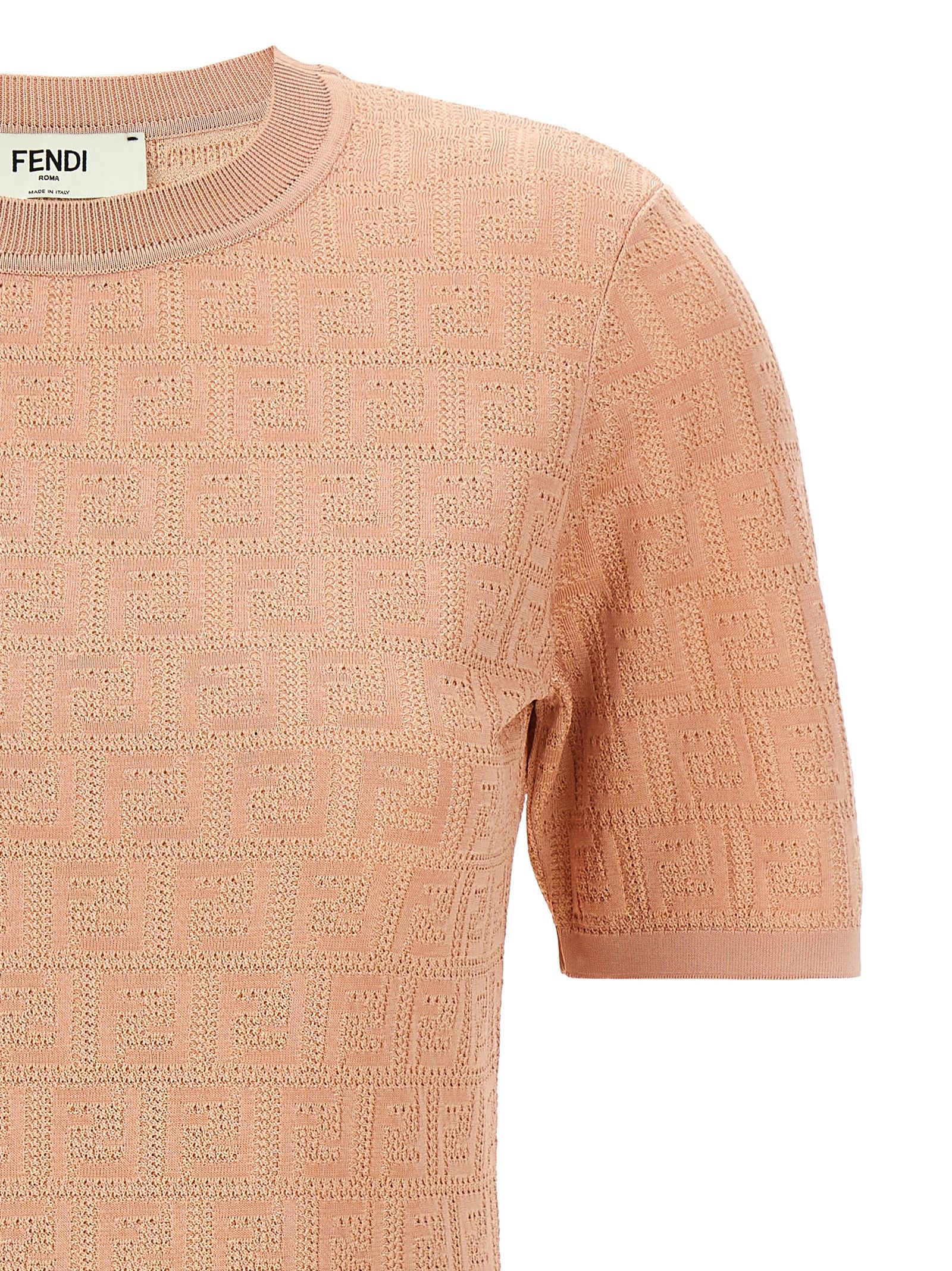 Cotton Short Women's Dress - Fendi - Modalova