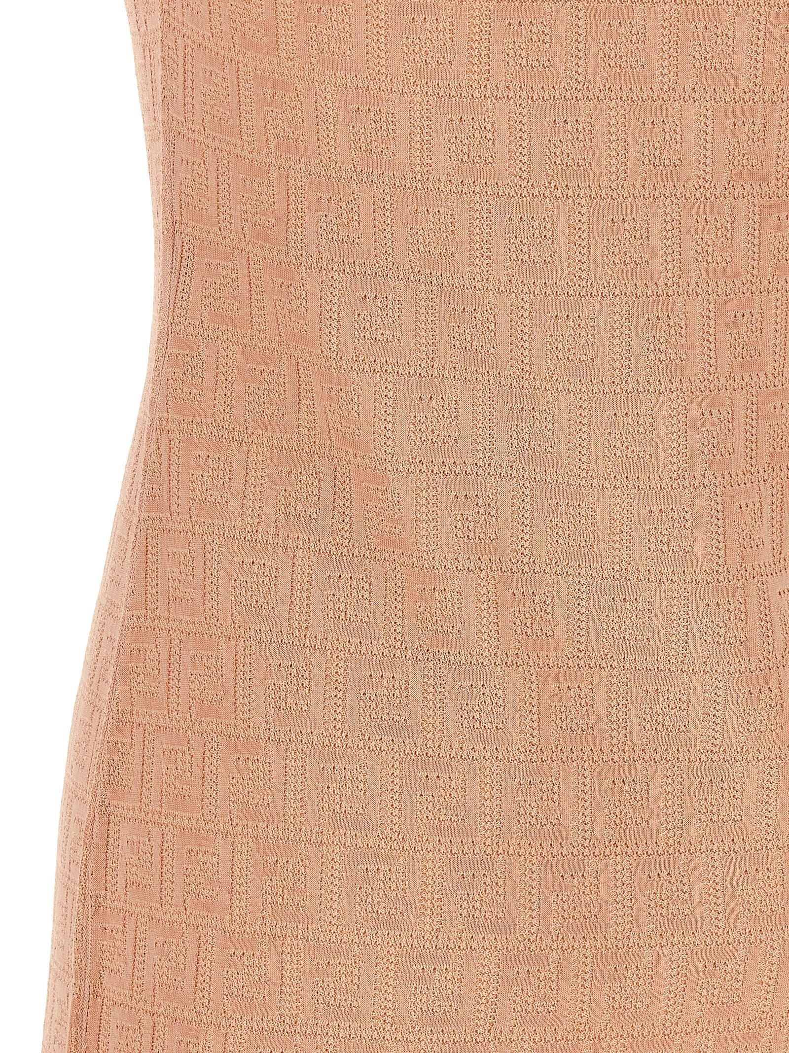 Cotton Short Women's Dress - Fendi - Modalova