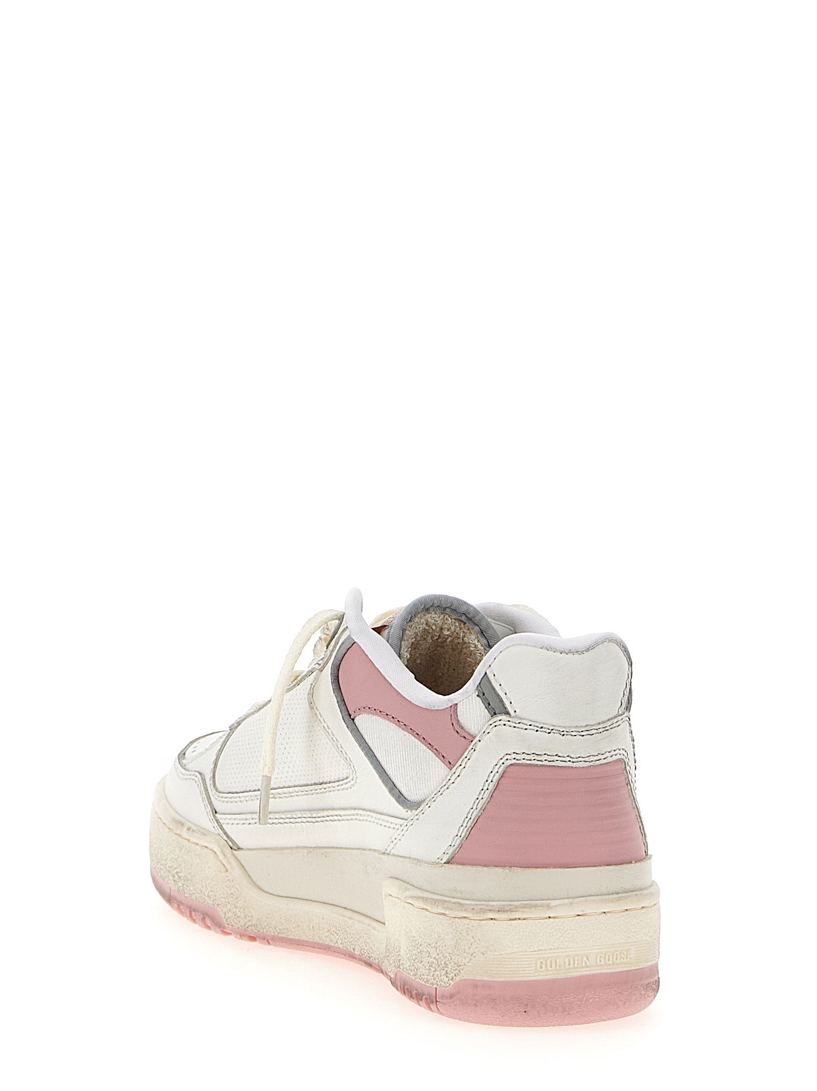 Leather Athletic Women's Sneakers - Golden Goose - Modalova