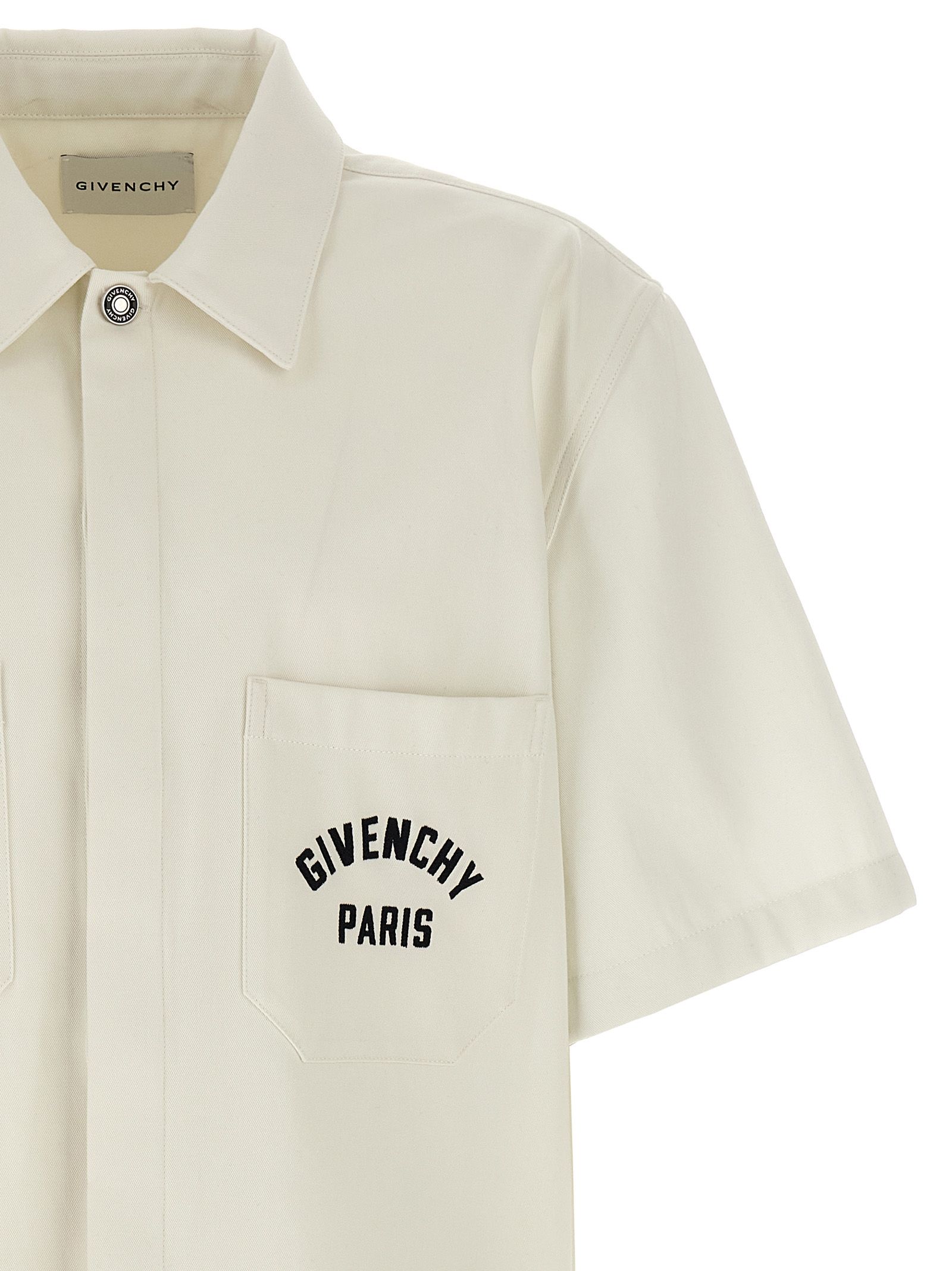 Givenchy Beige Cotton Men's Blouse - Givenchy - Modalova