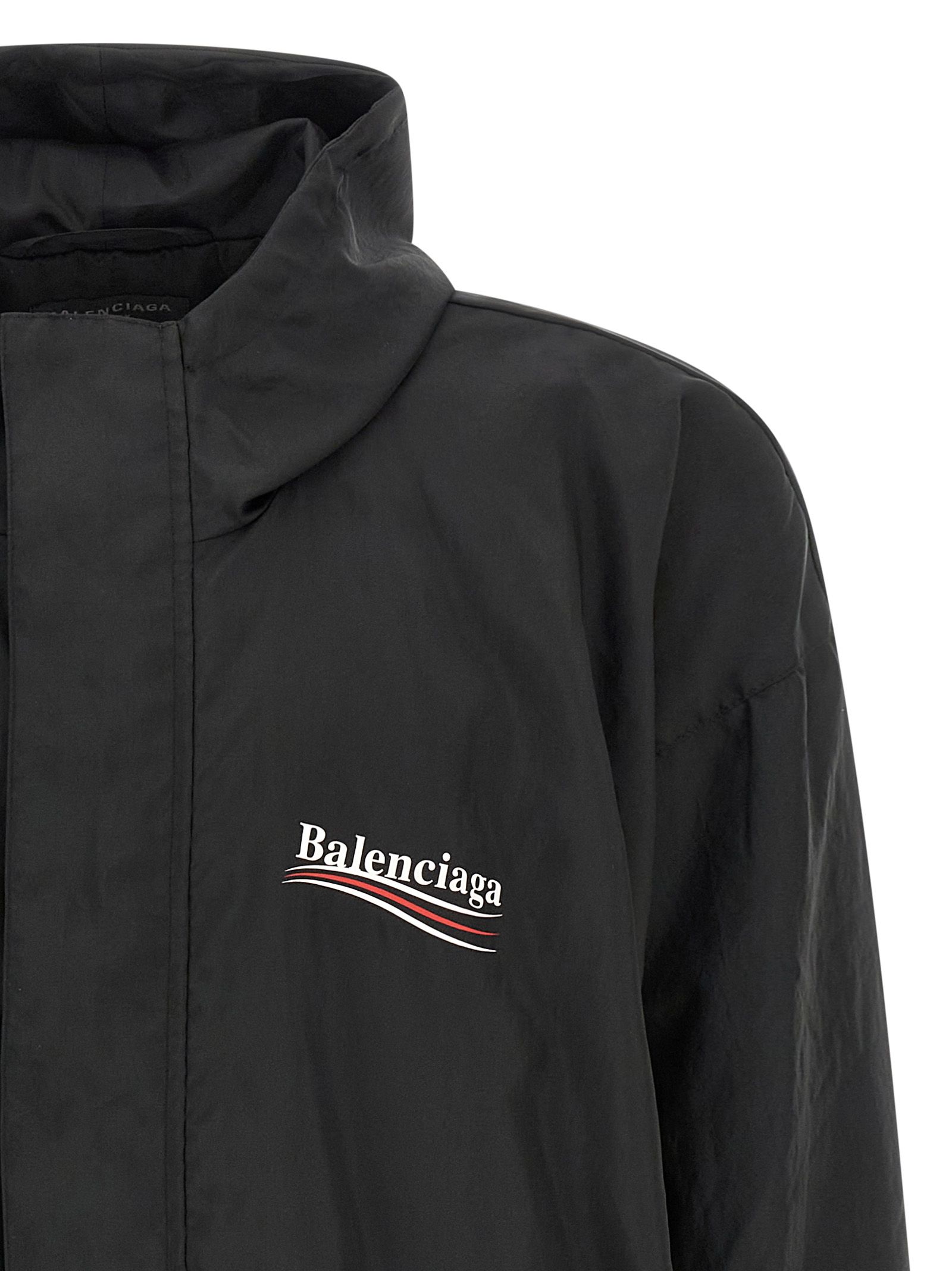 Polyester Shell Men's Jacket - Balenciaga - Modalova