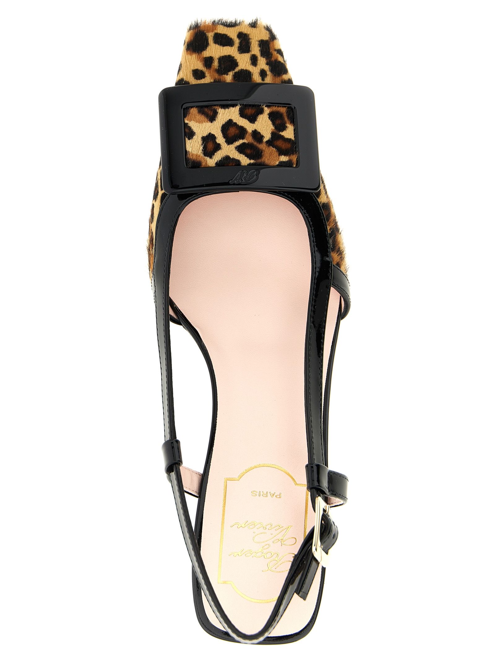 Calfskin Mid Heel Women's Pumps - Roger Vivier - Modalova