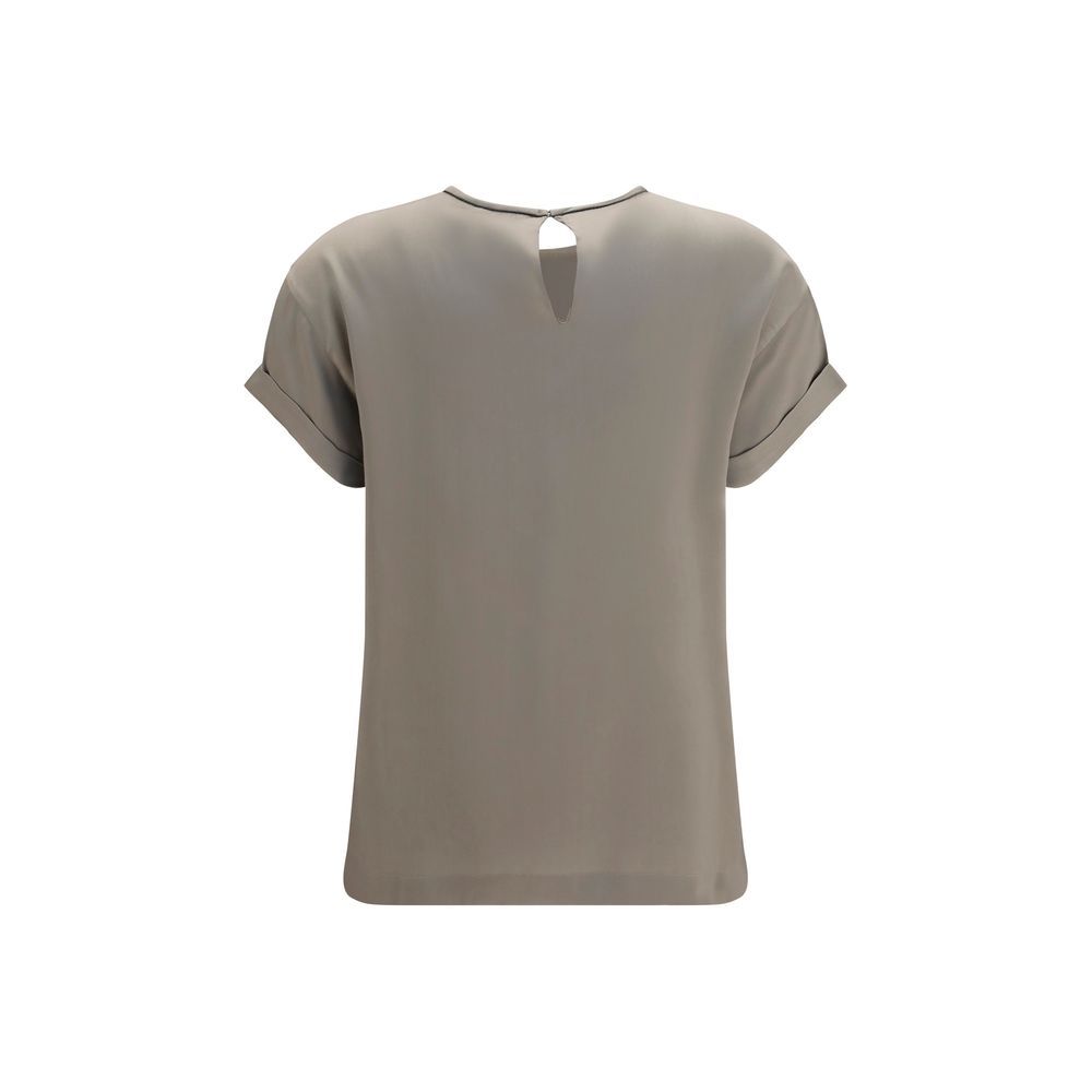 Elastane Women's Blouse - Brunello Cucinelli - Modalova