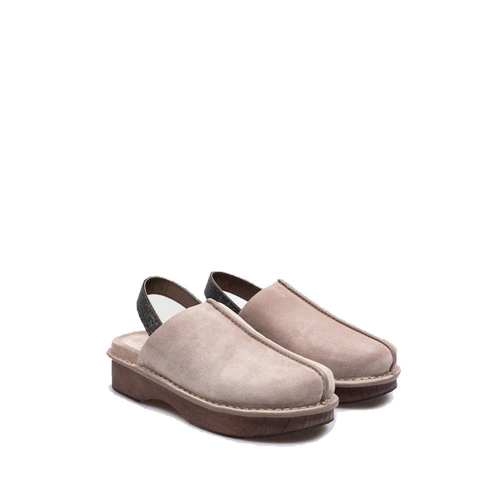 Leather Women's Mules - Brunello Cucinelli - Modalova