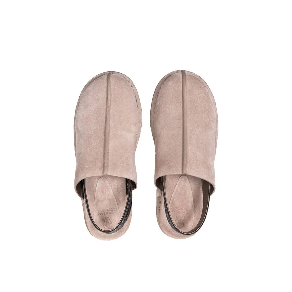 Leather Women's Mules - Brunello Cucinelli - Modalova