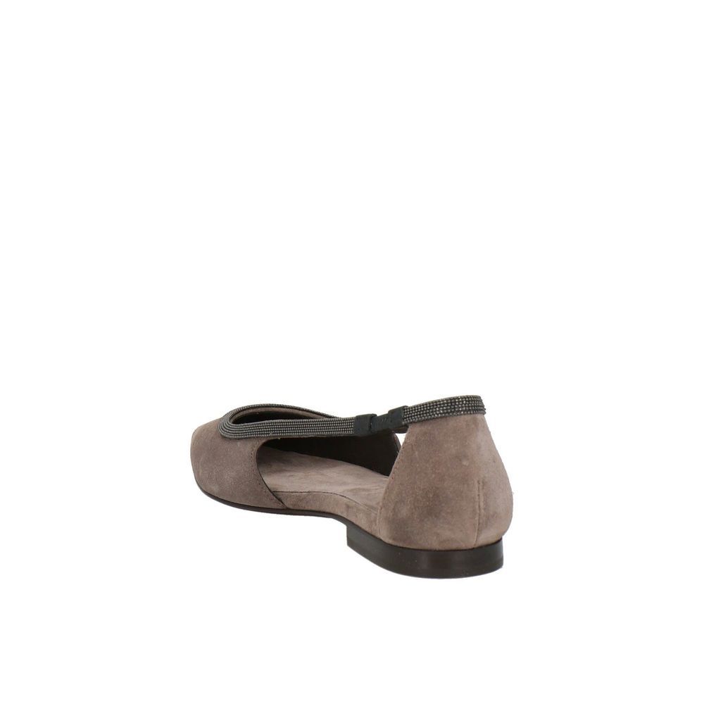 Leather Women's Mules - Brunello Cucinelli - Modalova