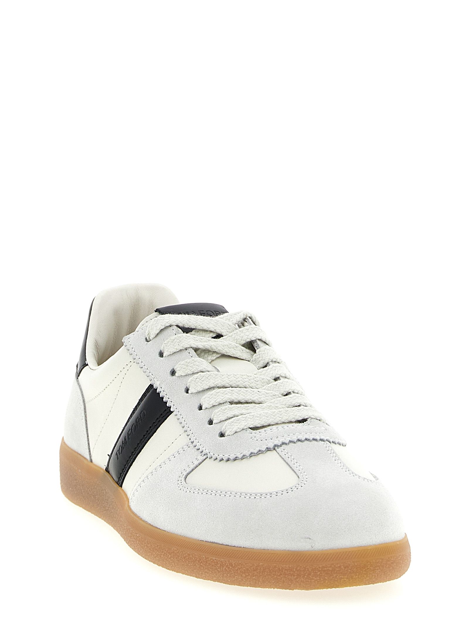 Calfskin Men's Sneakers - Tom Ford - Modalova