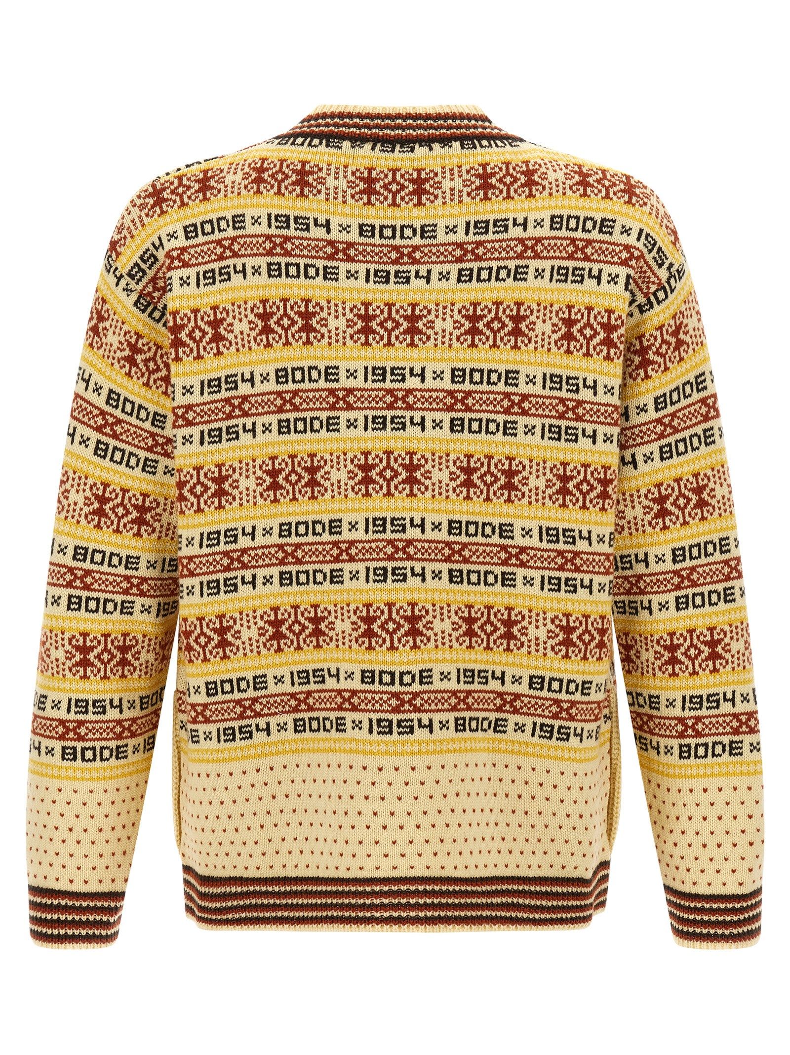 BODE Multicolor Wool Men's Cardigan - BODE - Modalova