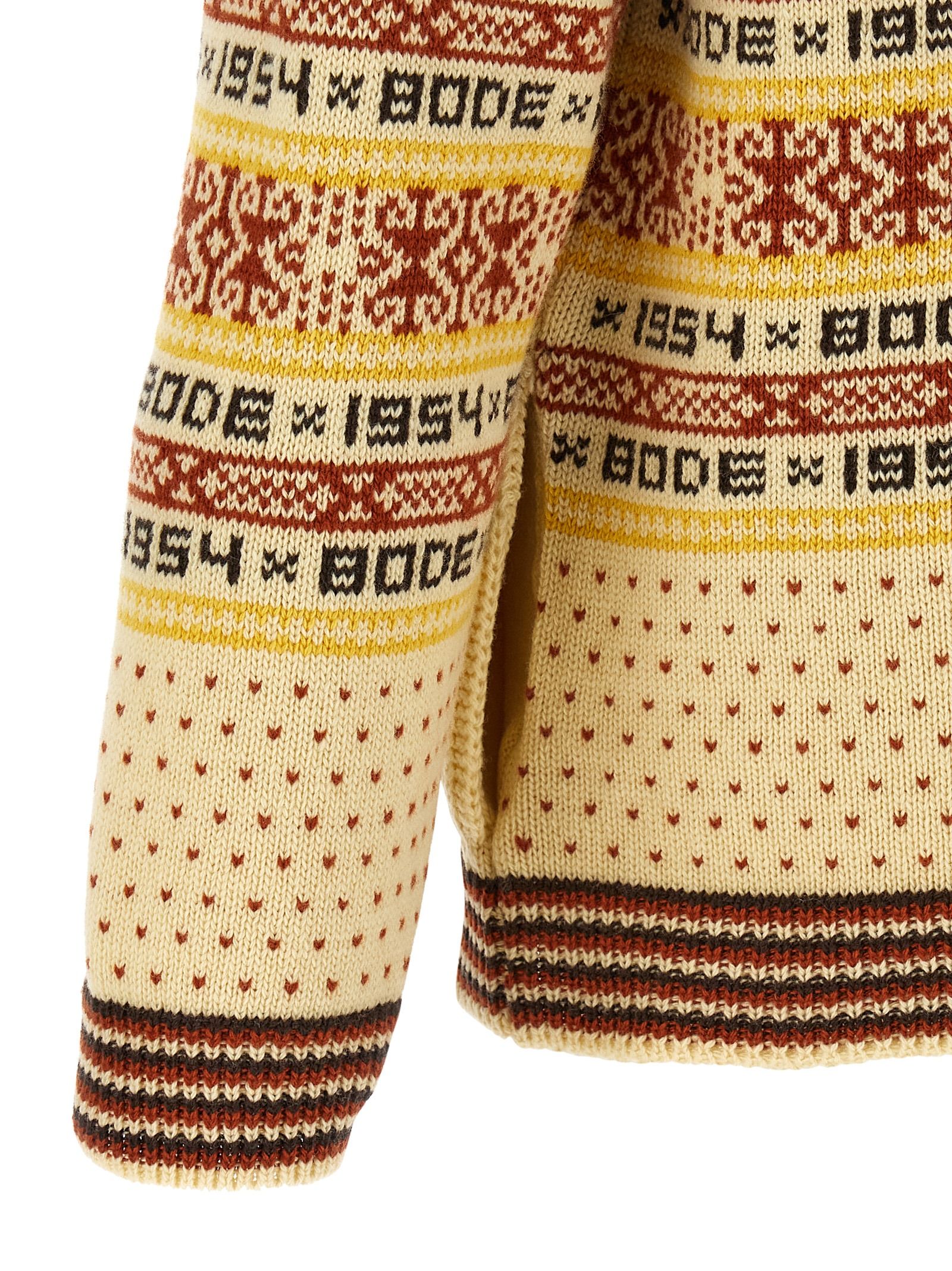 BODE Multicolor Wool Men's Cardigan - BODE - Modalova