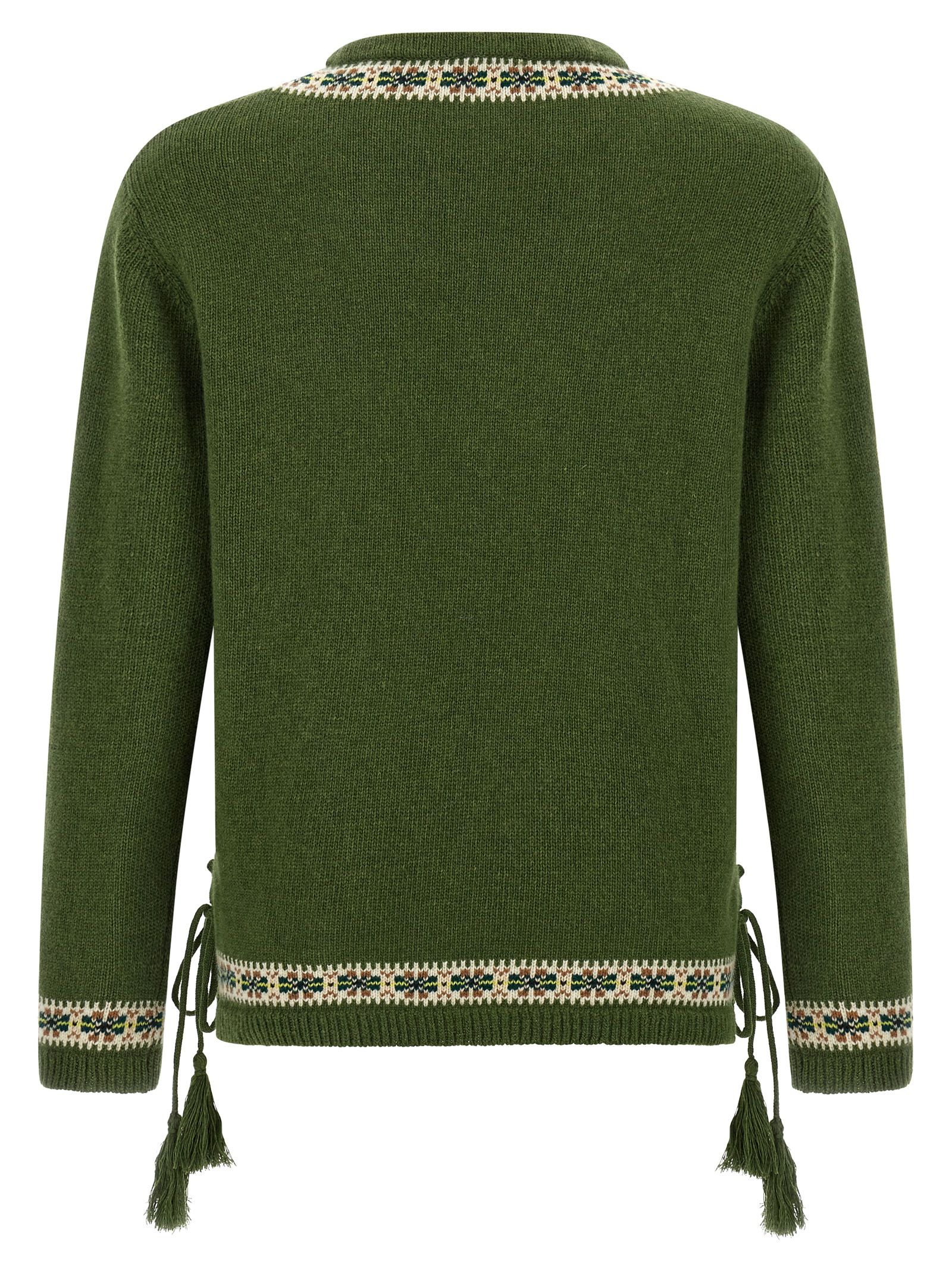 Virgin Wool Men's Cardigan - BODE - Modalova