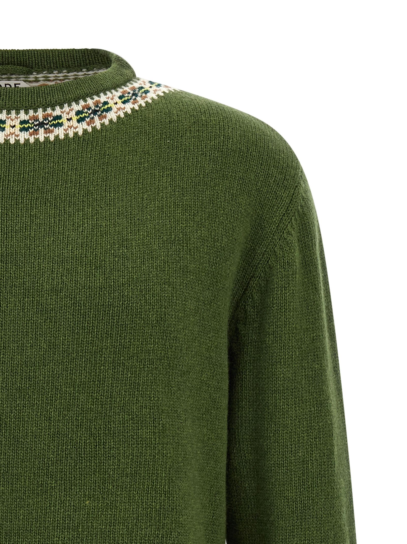Virgin Wool Men's Cardigan - BODE - Modalova