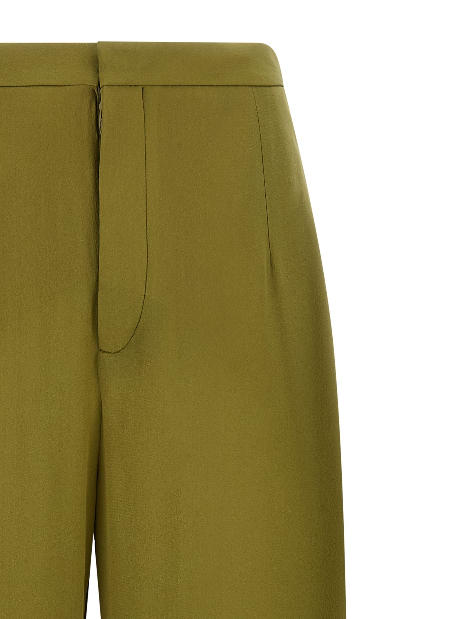 Silk Casual Women's Pants - MAISON JEJIA - Modalova