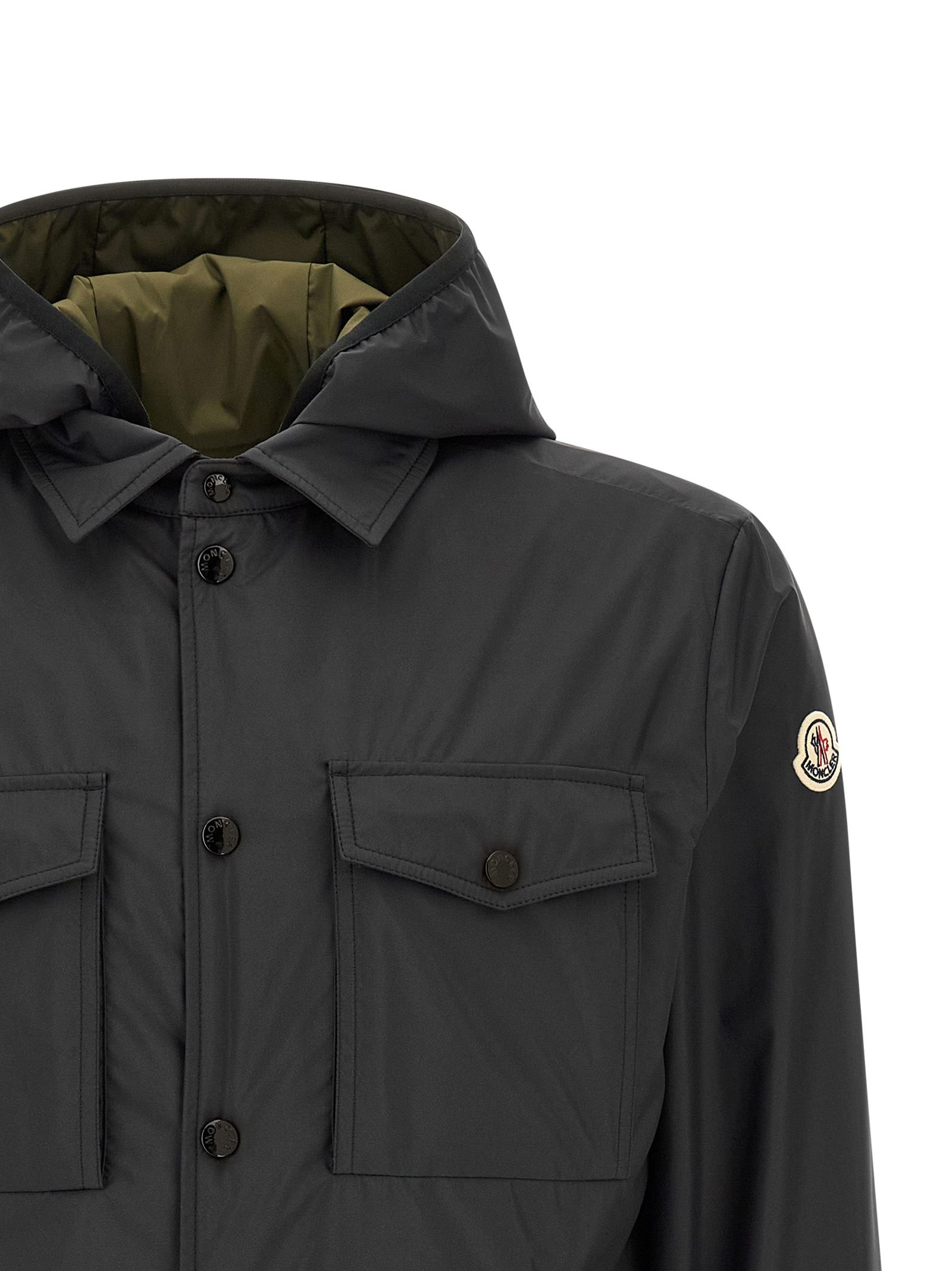 Polyester Shell Men's Jacket - Moncler - Modalova