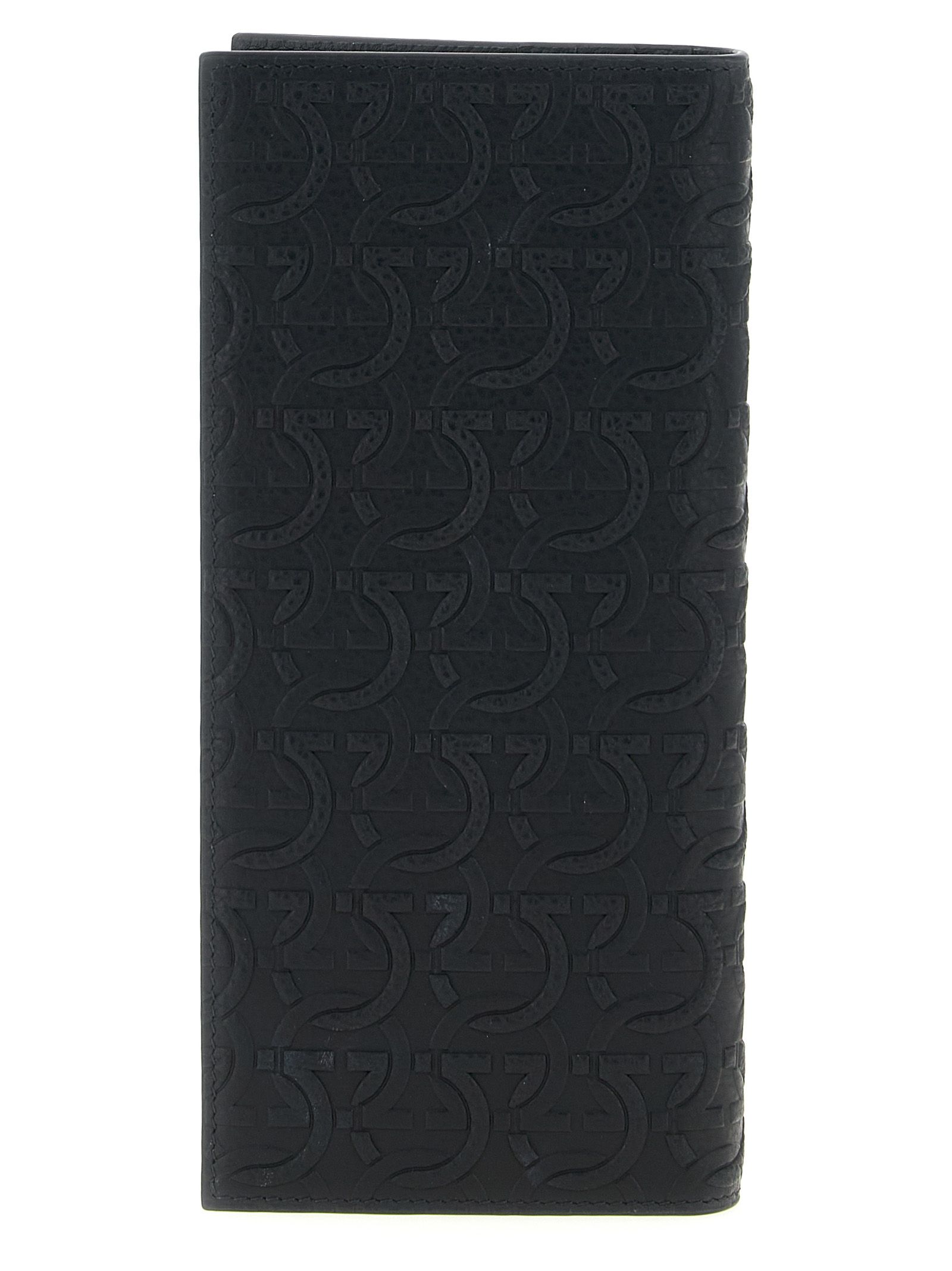 Calfskin Men's Wallet - Ferragamo - Modalova