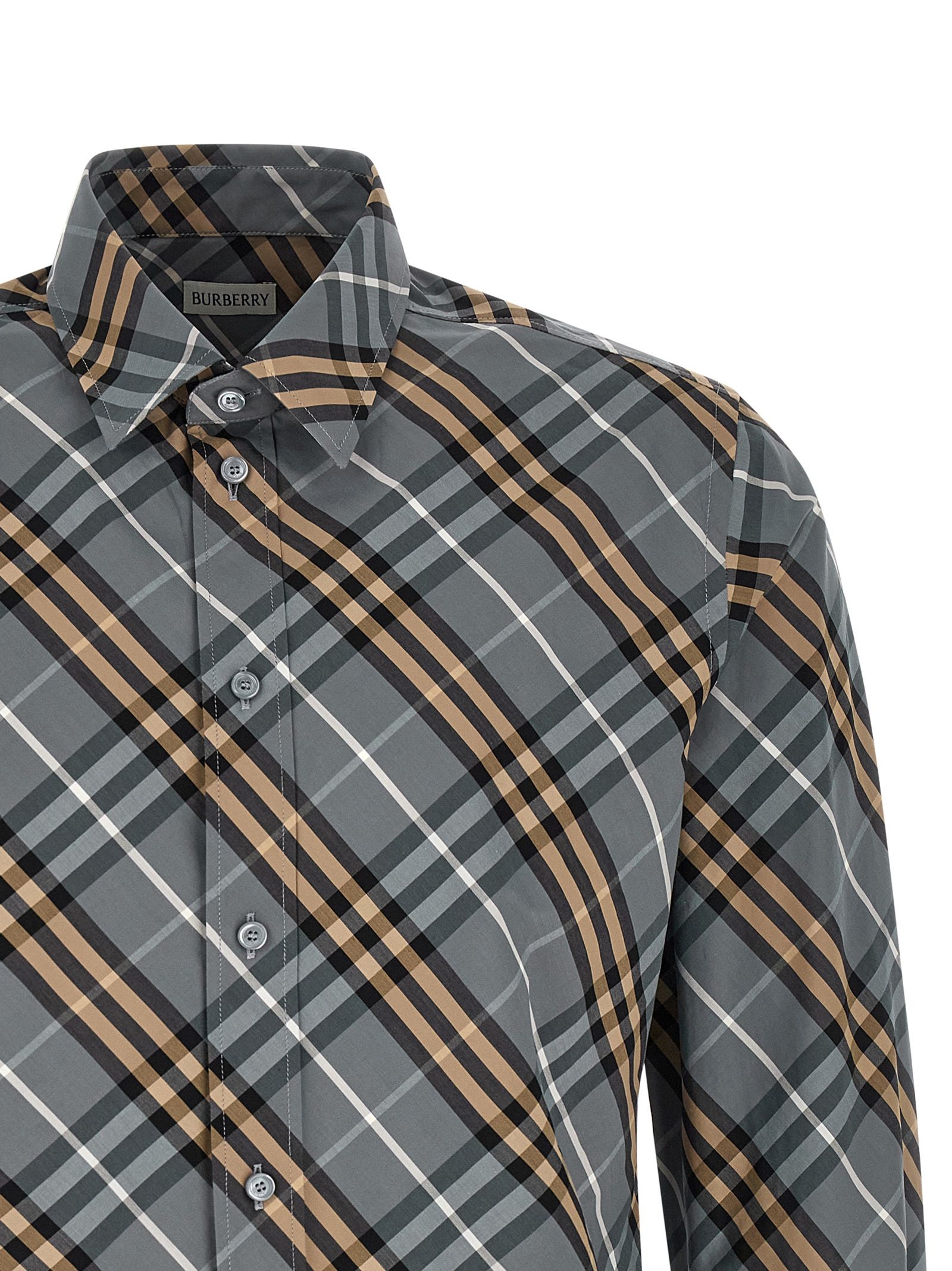 Cotton Men's Blouse - Burberry - Modalova