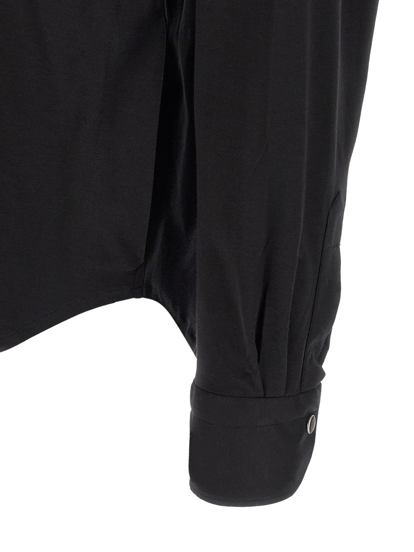 Kiton Black Cotton Men's Blouse - Kiton - Modalova