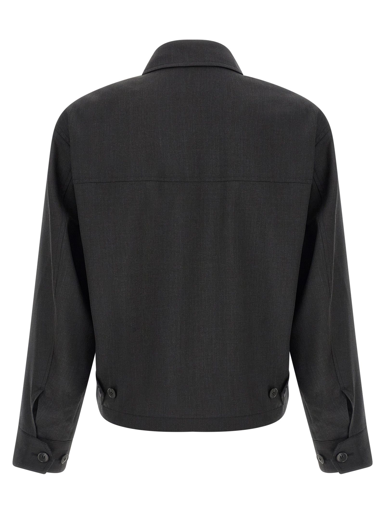 Wool Full-Length Men's Jacket - MFPEN - Modalova