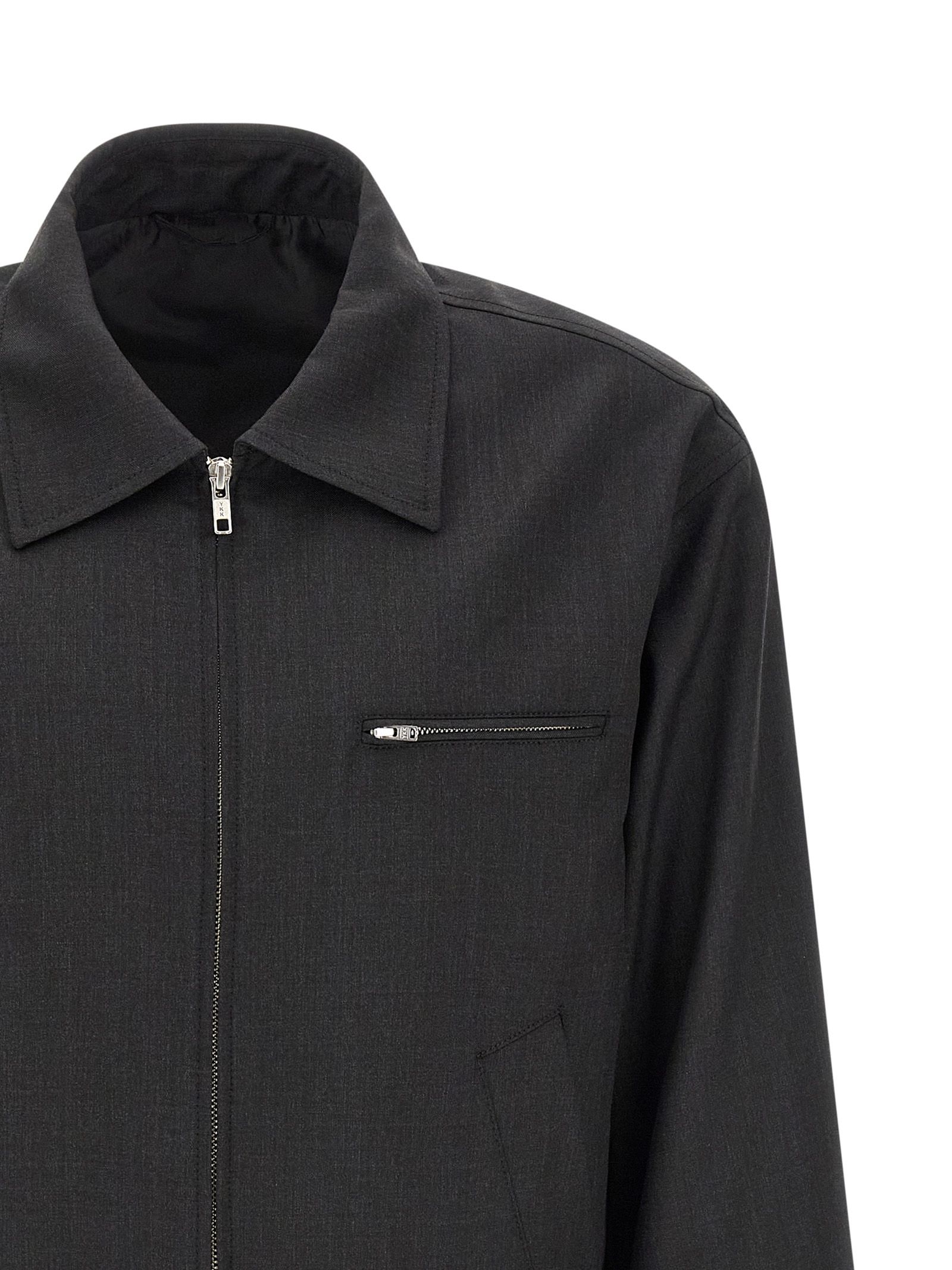 Wool Full-Length Men's Jacket - MFPEN - Modalova