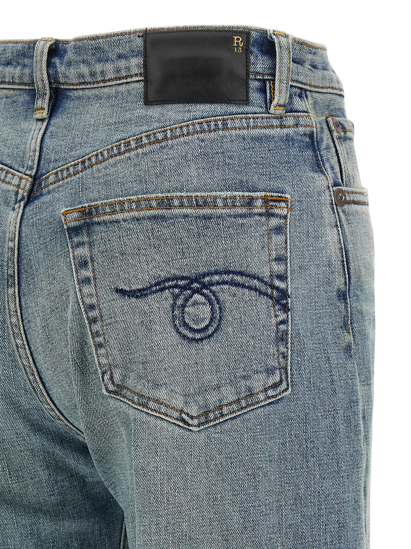 Cotton Flared Women's Jeans - R13 - Modalova