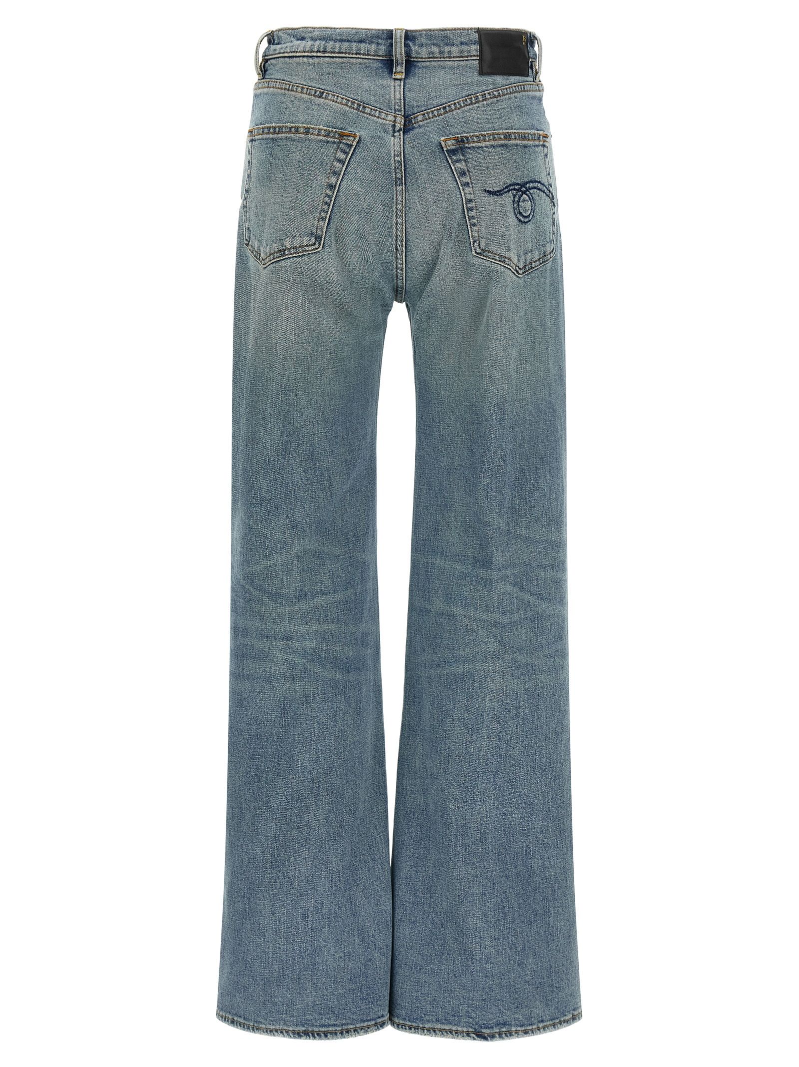 Cotton Flared Women's Jeans - R13 - Modalova