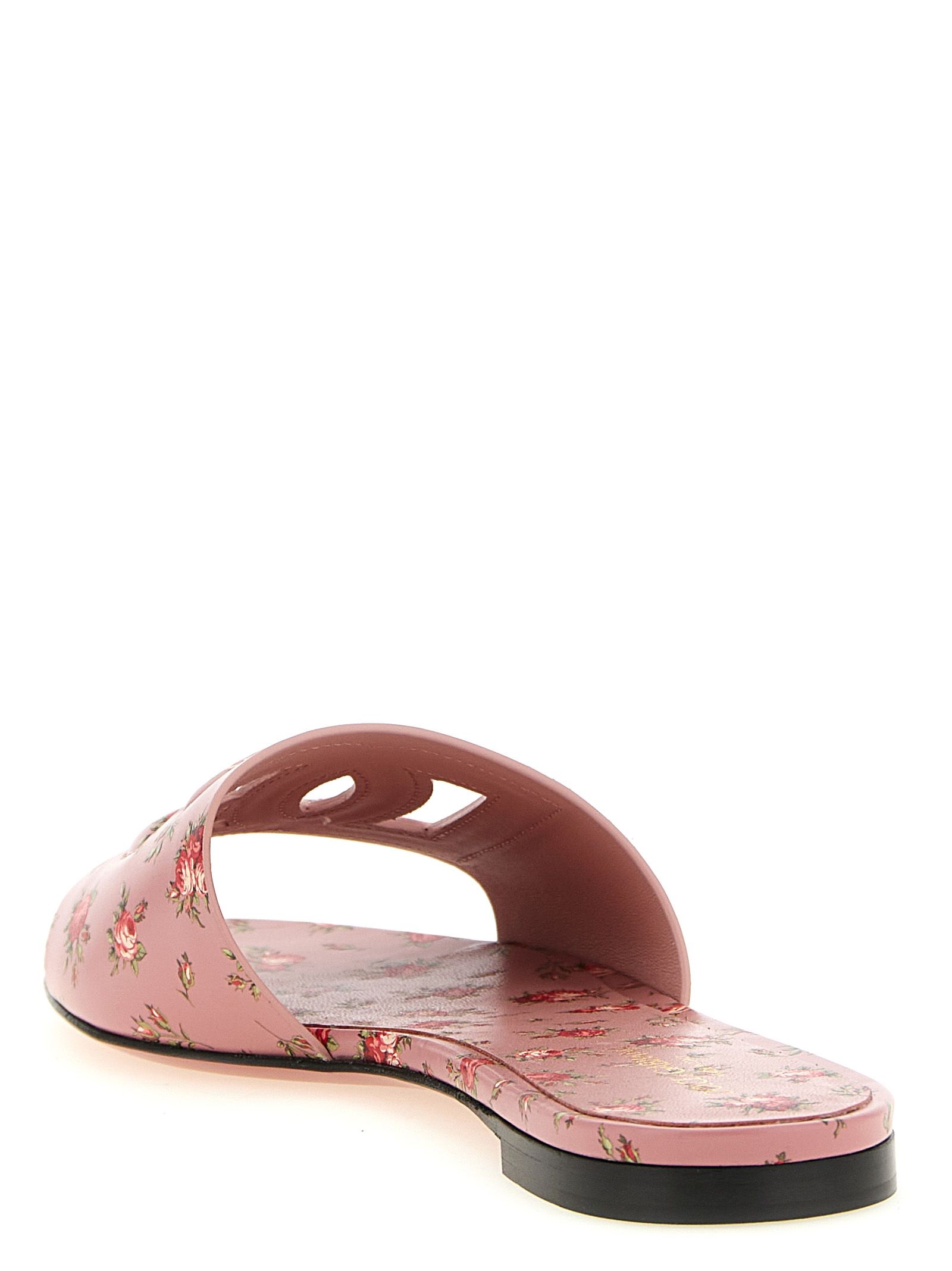 Calfskin Women's Slides - Dolce & Gabbana - Modalova