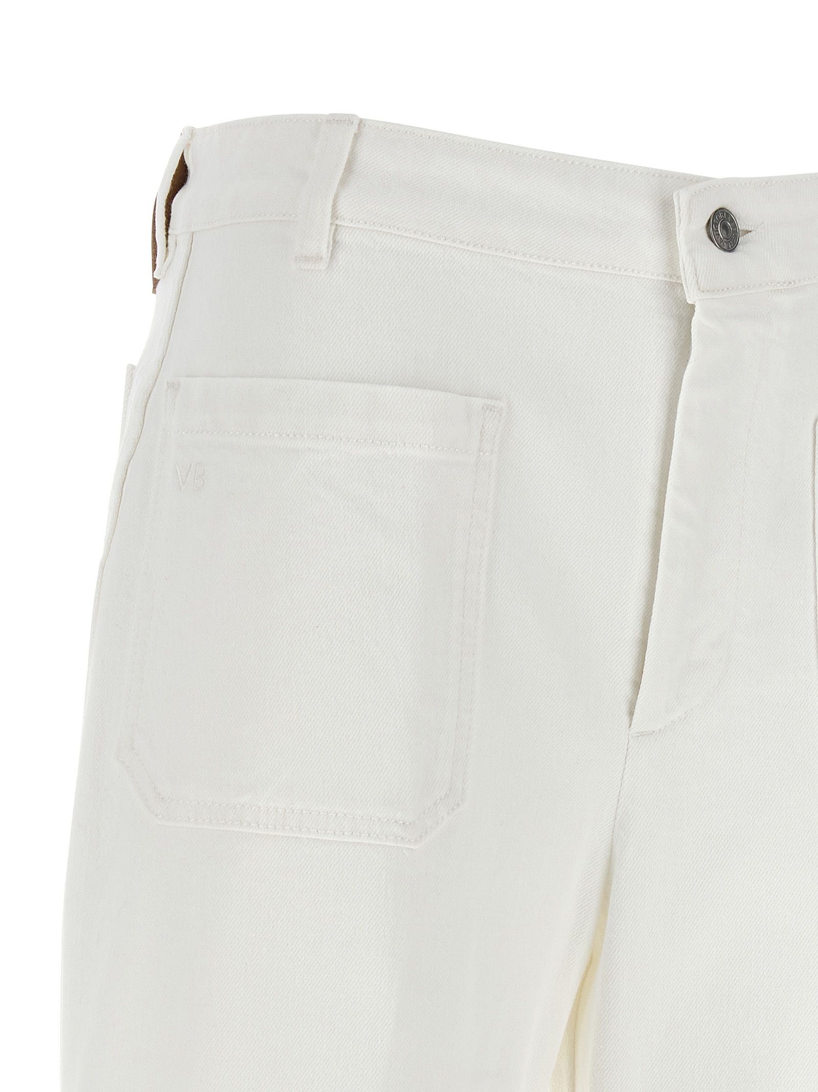 Cotton Flared Women's Jeans - Victoria Beckham - Modalova