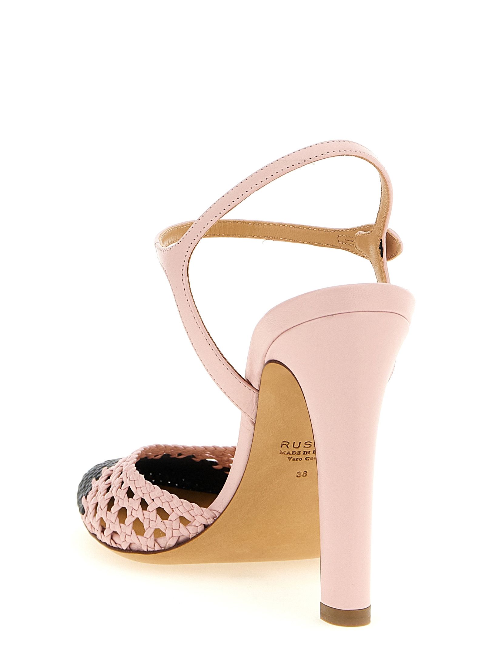 Goatskin High Heel Women's Pumps - Francesco Russo - Modalova
